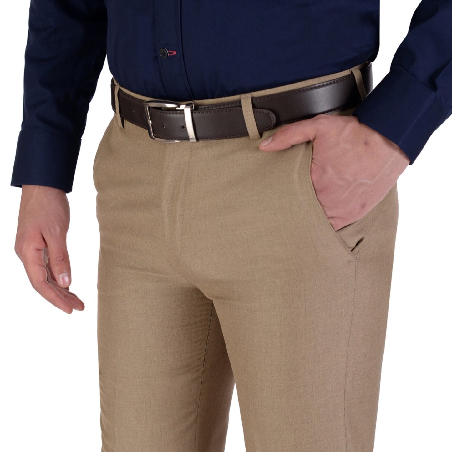 Pantalón Vestir Yale Sin Pinzas Collection Slim Fit 1768