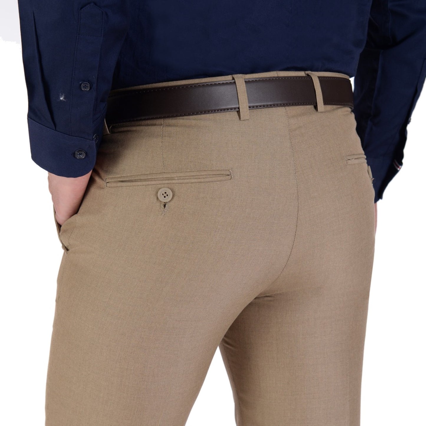 Pantalón Vestir Yale Sin Pinzas Collection Slim Fit 1768
