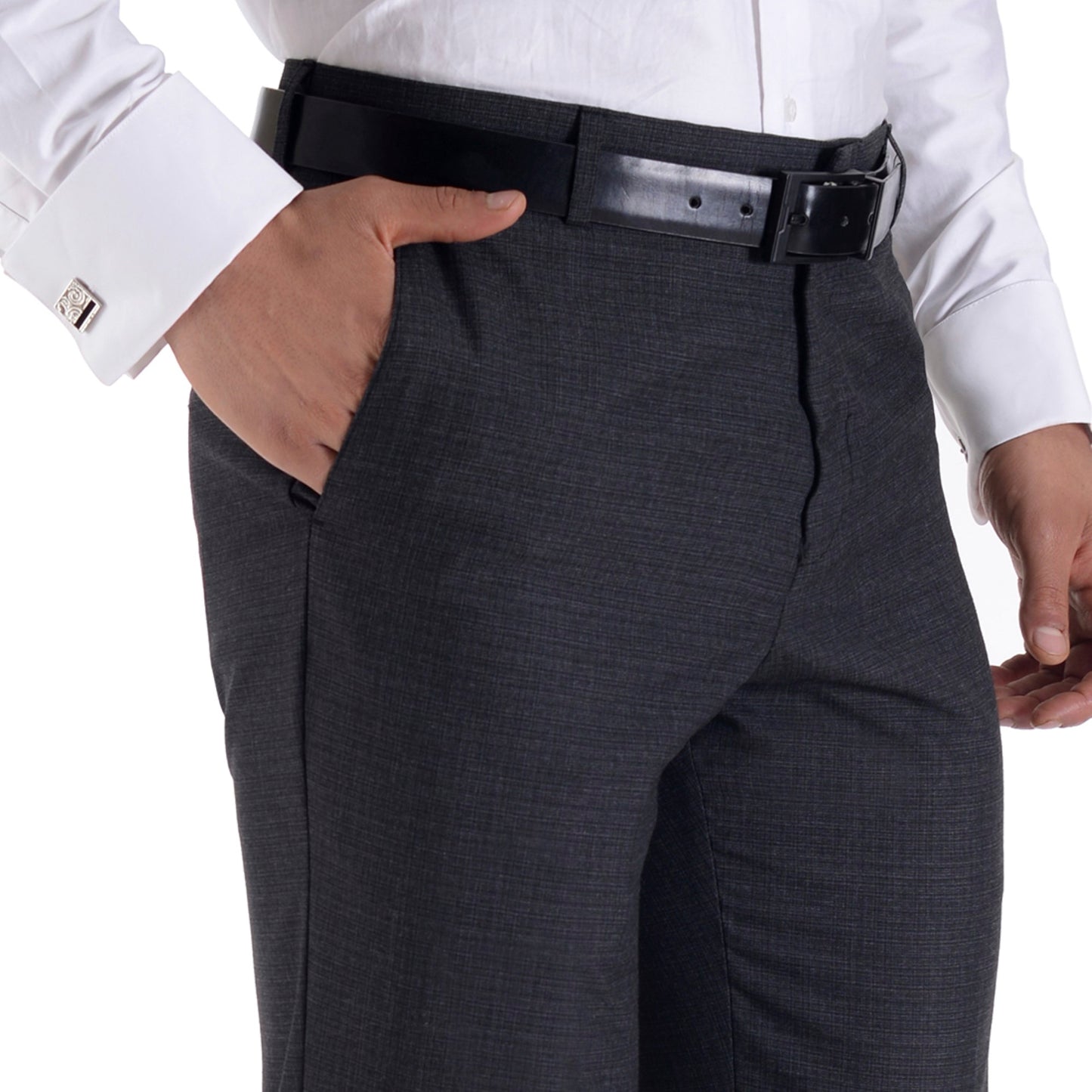 Pantalón Vestir Yale Sin Pinzas Regular Fit 0451