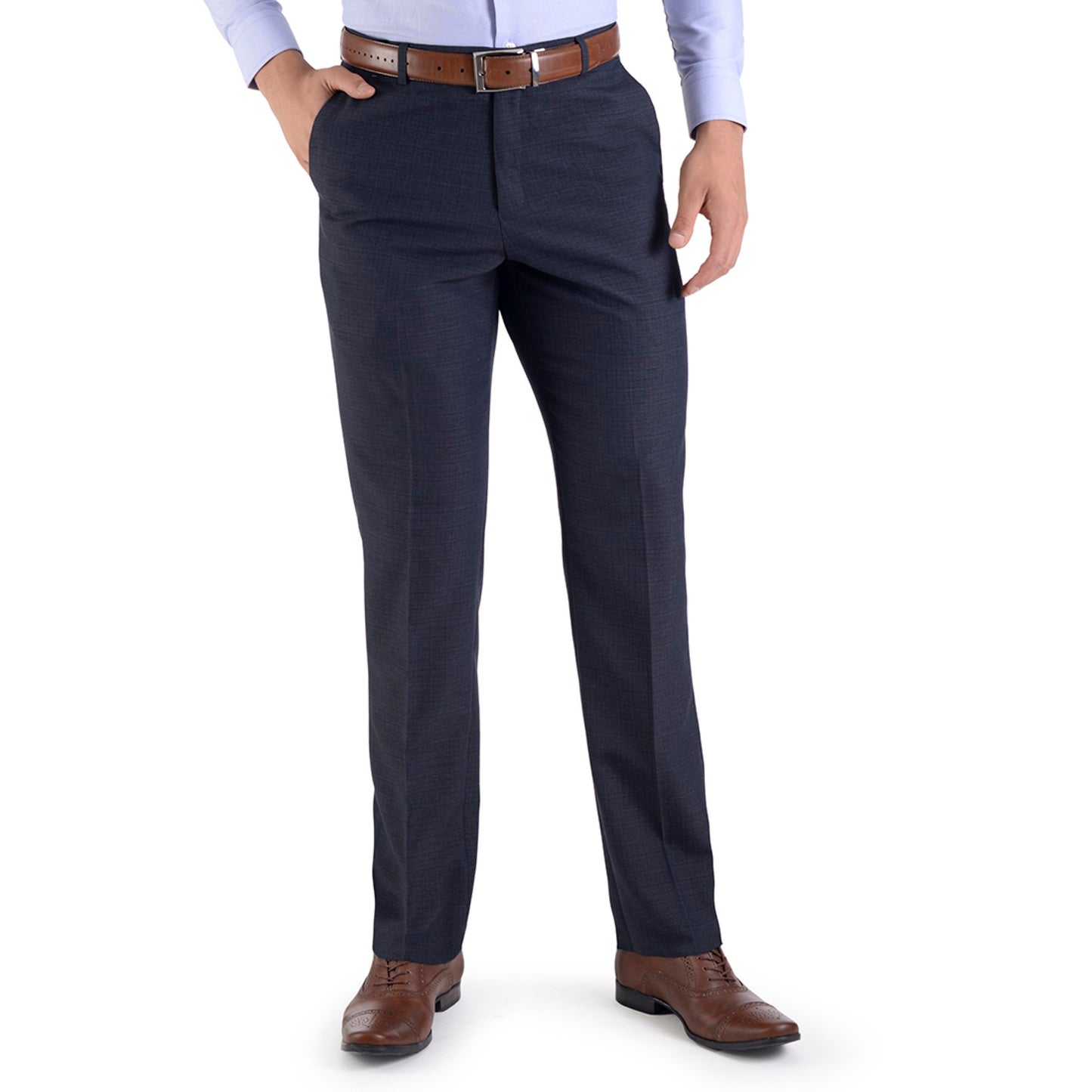 Pantalón Vestir Yale Sin Pinzas Regular Fit 0451