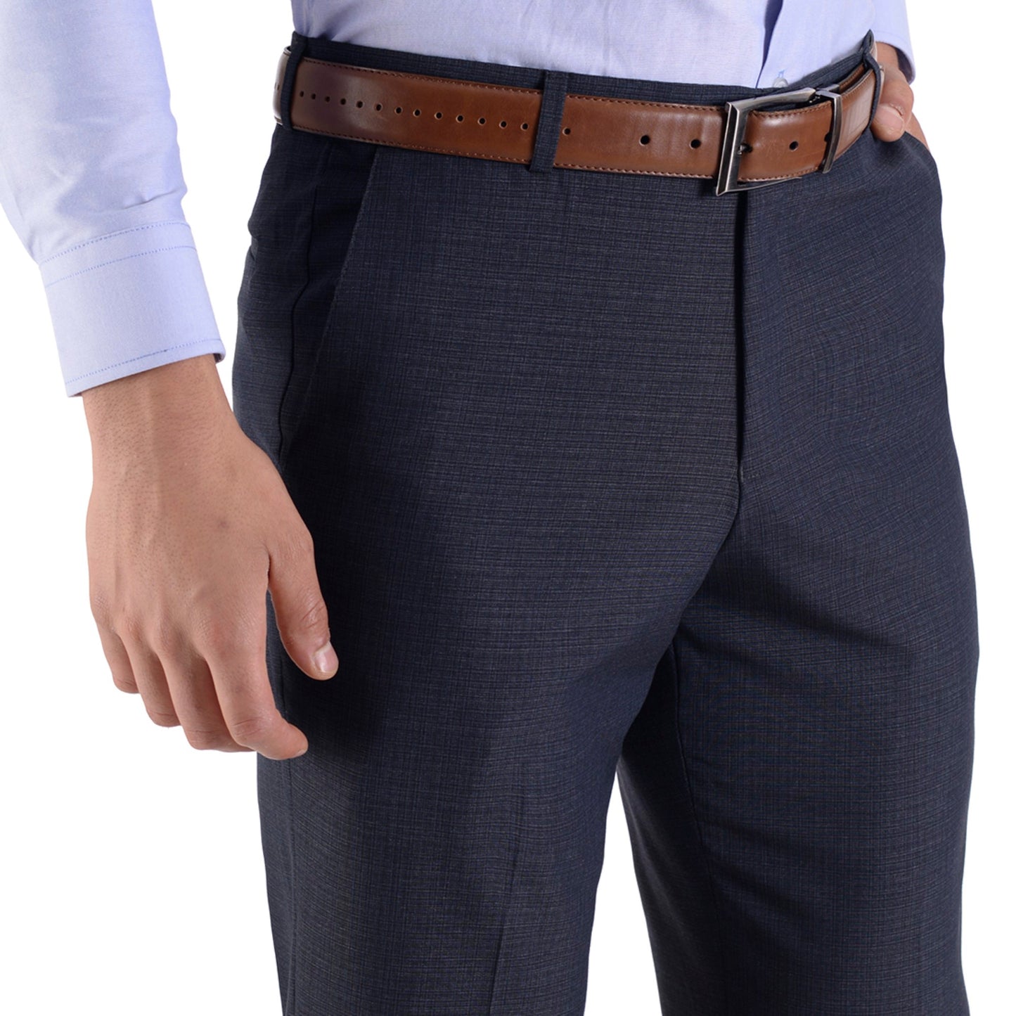 Pantalón Vestir Yale Sin Pinzas Regular Fit 0451