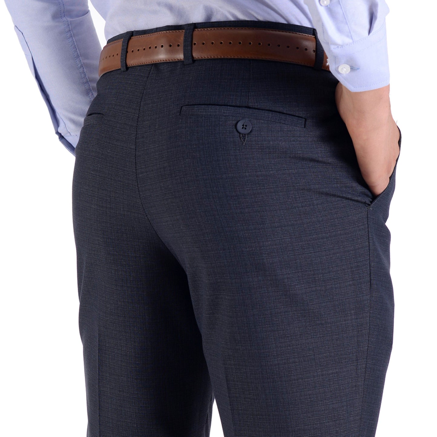 Pantalón Vestir Yale Sin Pinzas Regular Fit 0451