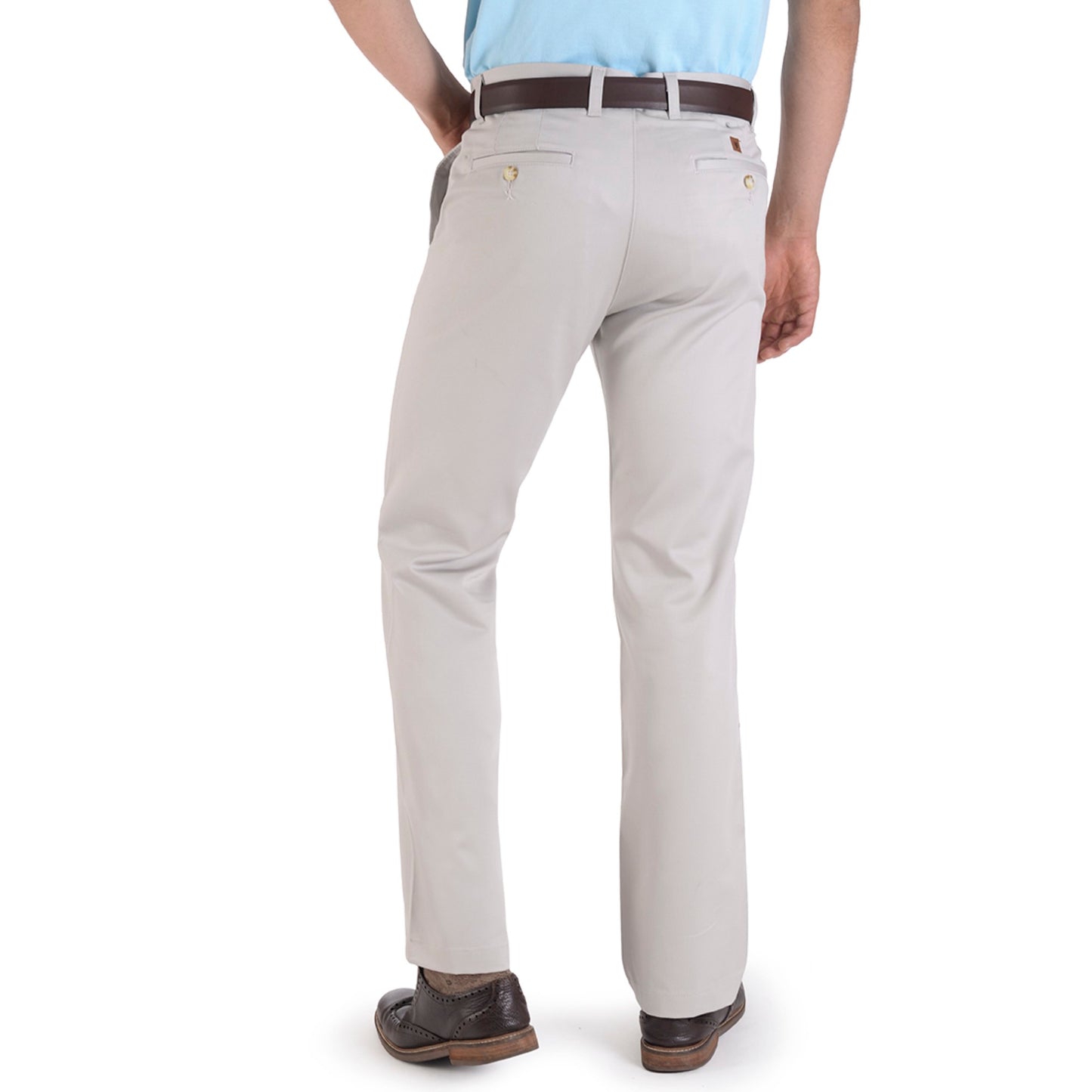 Pantalón Casual Yale Sin Pinzas Regular Fit Nanotex 0726