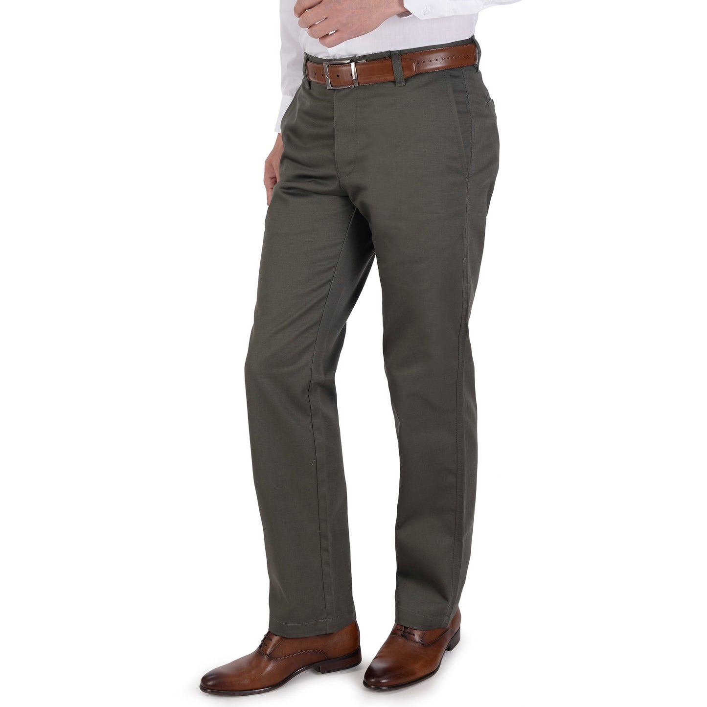 Pantalón Casual Yale Sin Pinzas Regular Fit Nanotex 0726