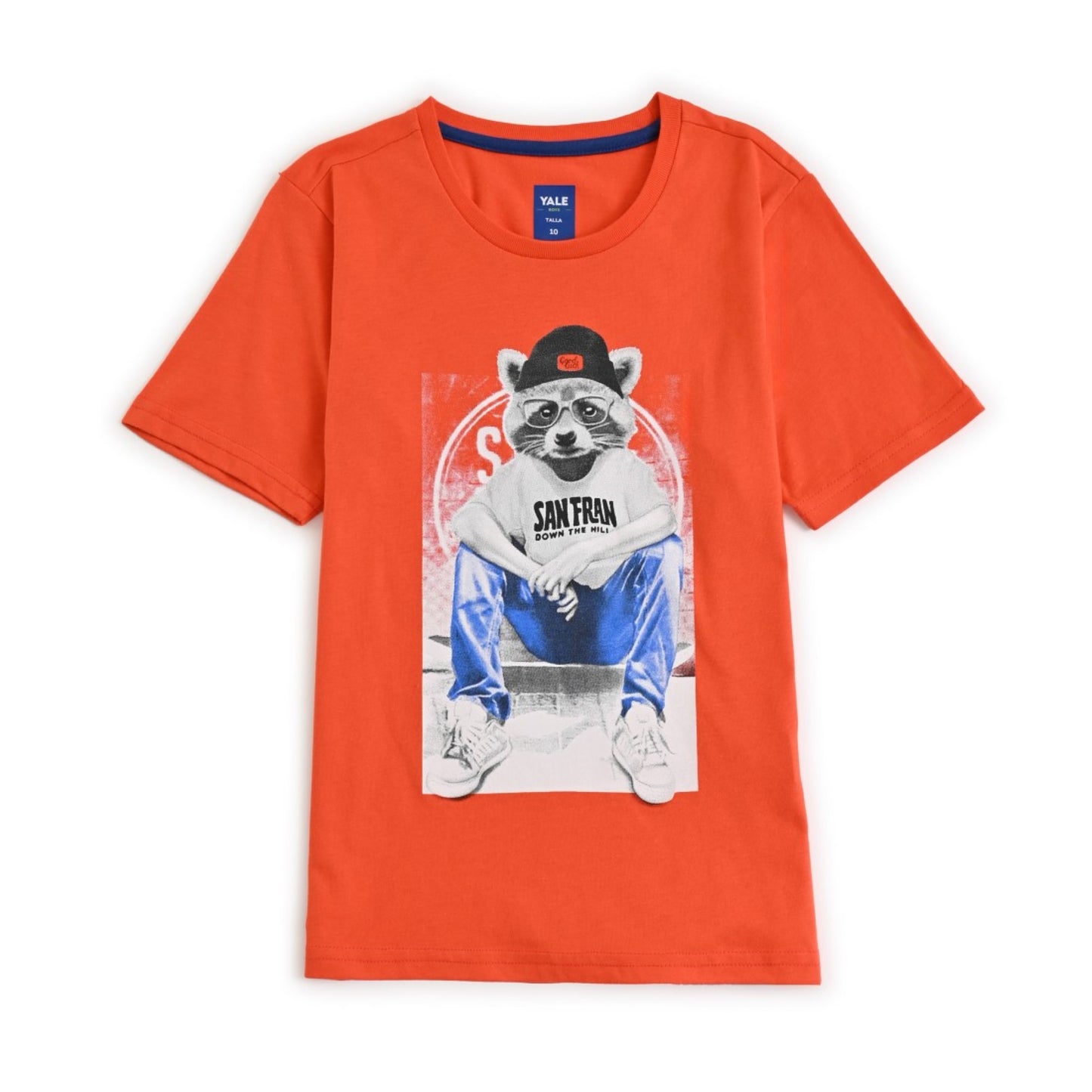Playera Cuello Redondo Yale Boys Regular Fit 1696