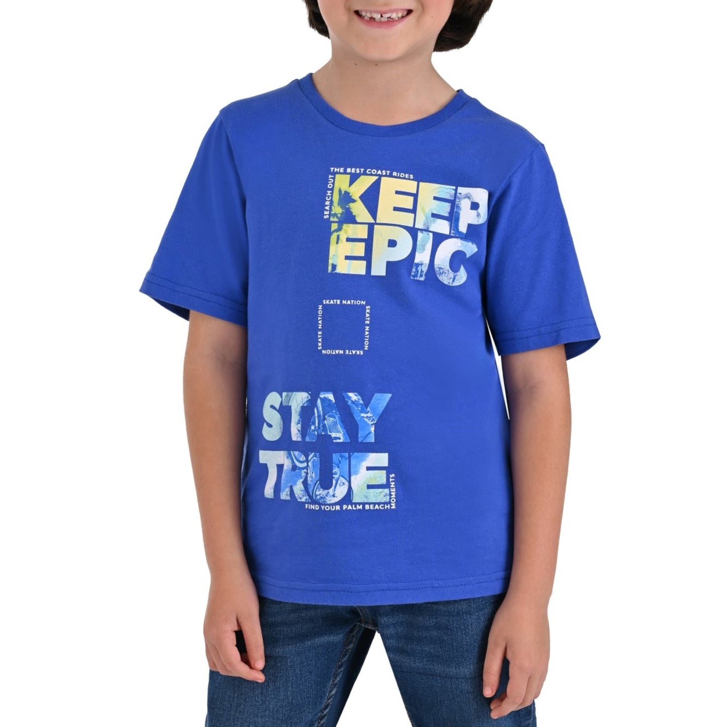 Playera Cuello Redondo Yale Boys Regular Fit 6961