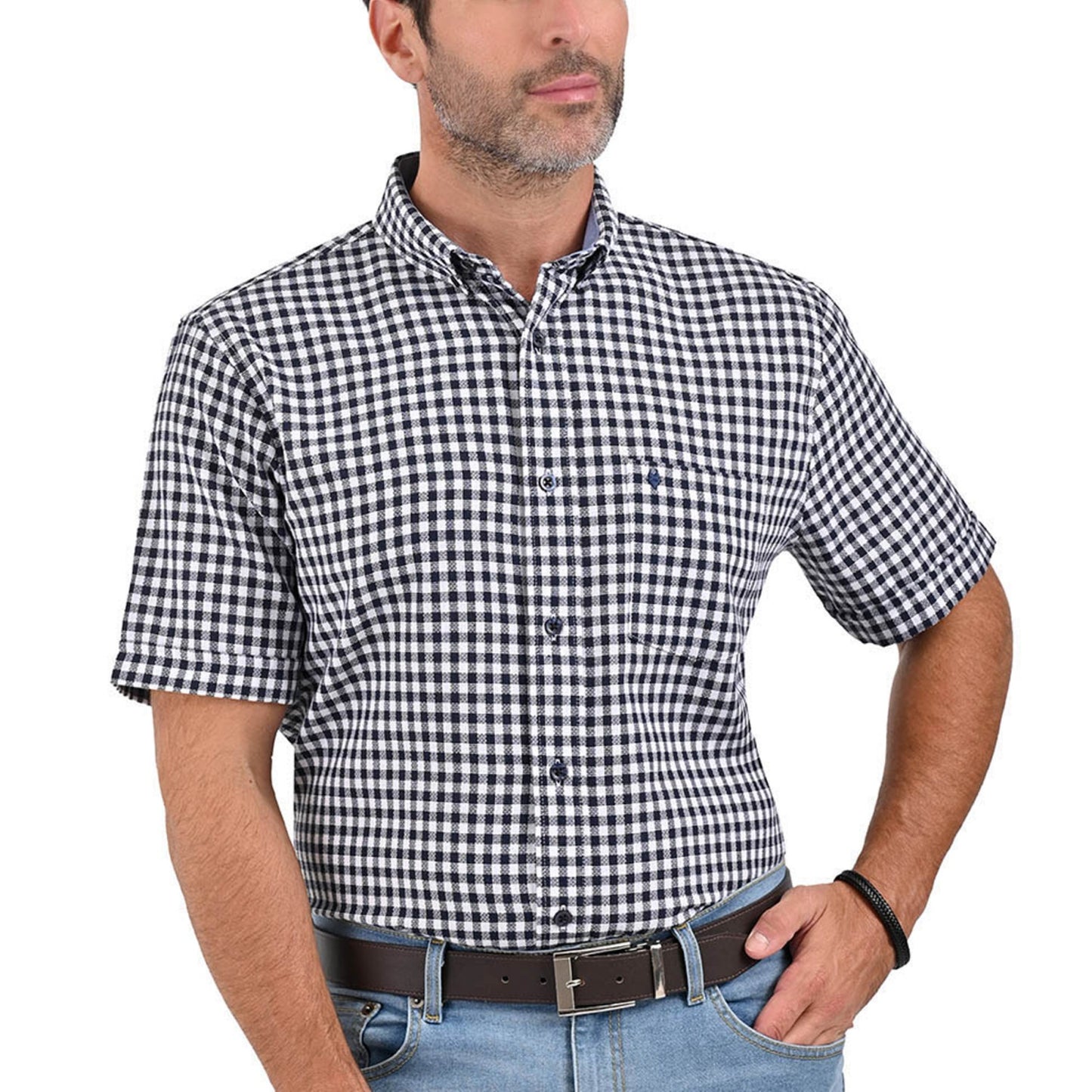 Camisa Yale Manga Corta Regular Fit 3874