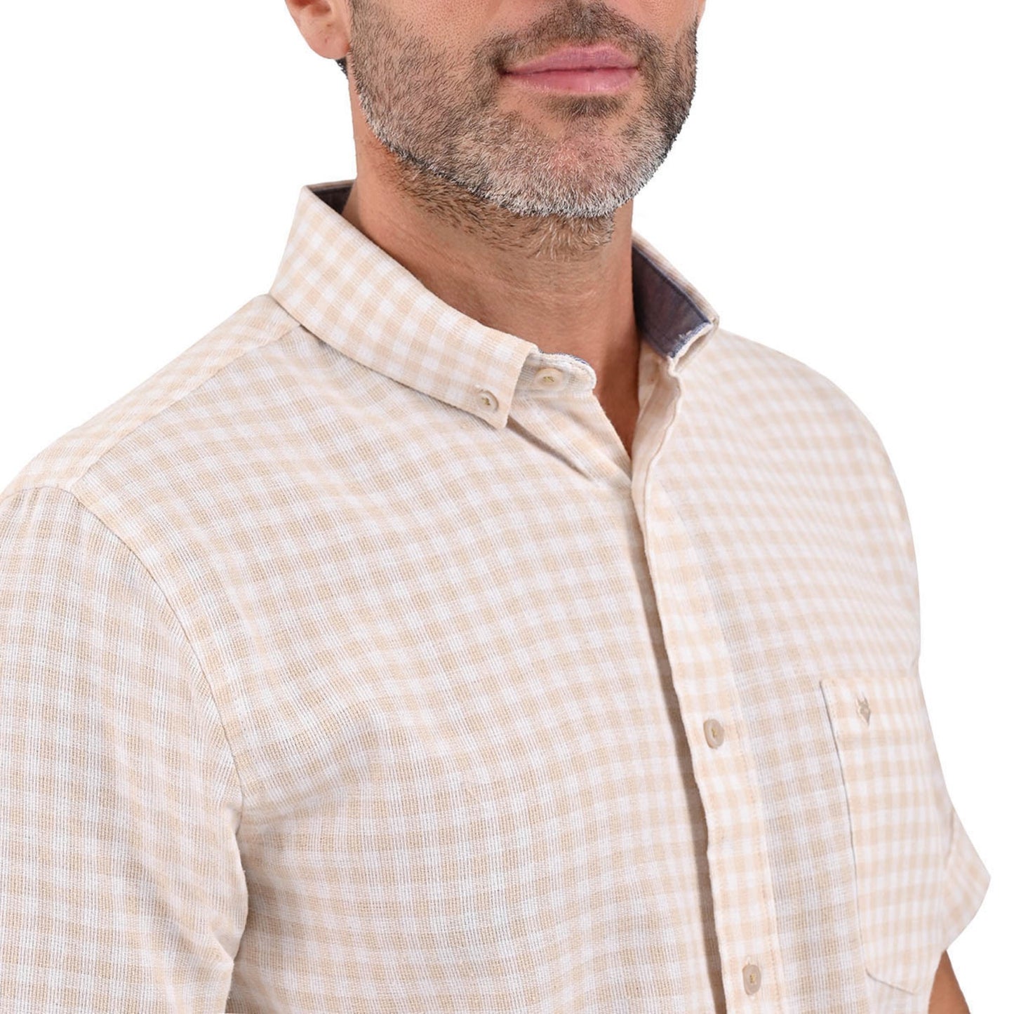 Camisa Yale Manga Corta Regular Fit 3874