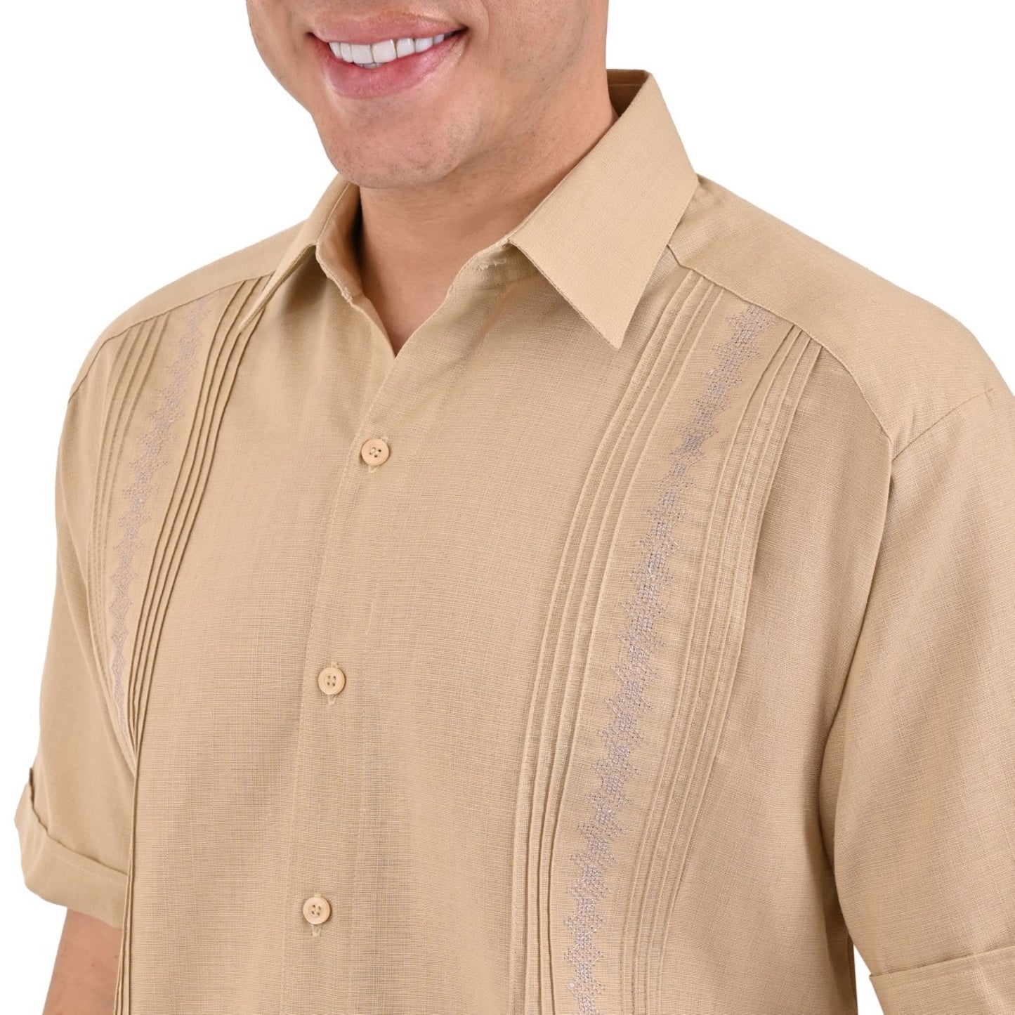 Guayabera Yale Manga Corta Regular Fit 2350