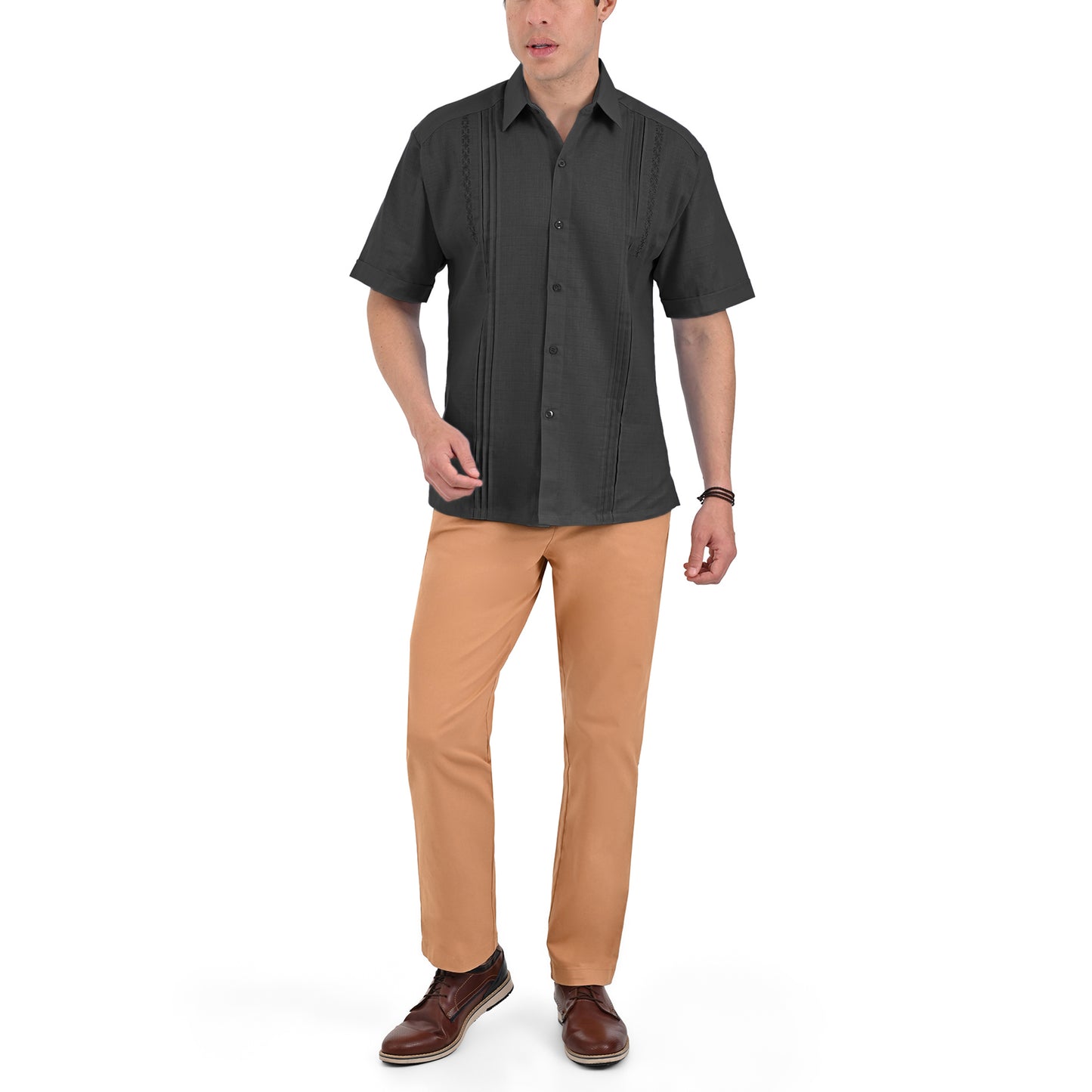 Guayabera Yale Manga Corta Regular Fit 2351