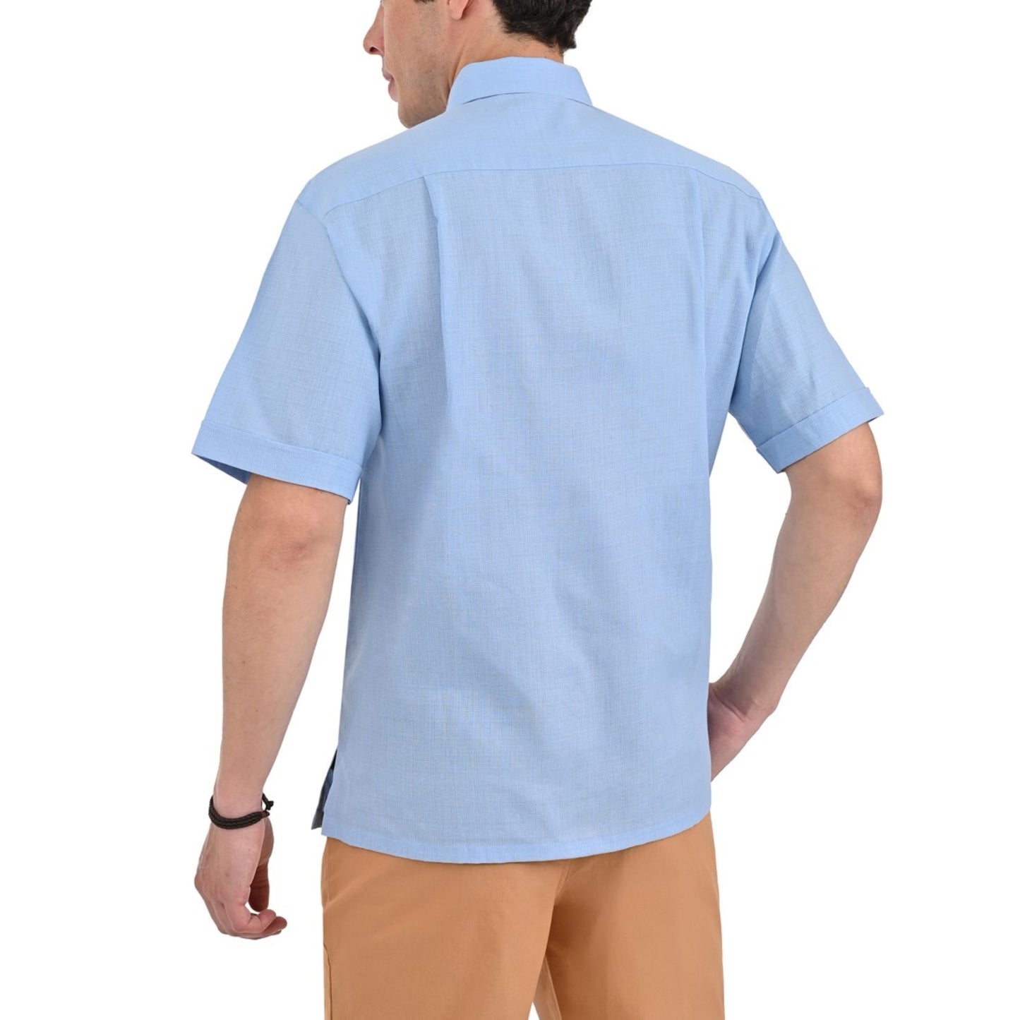 Guayabera Yale Manga Corta Regular Fit 2351