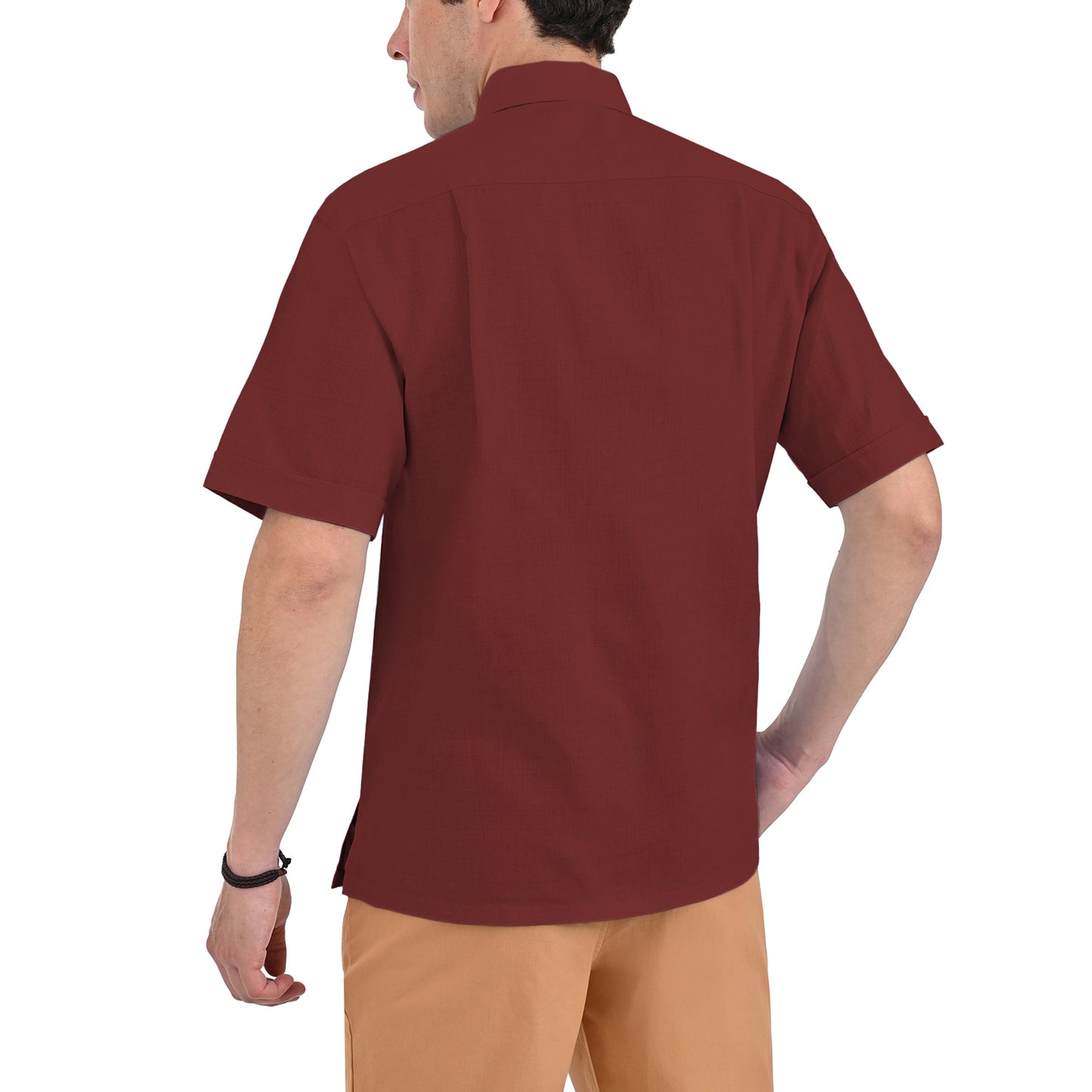 Guayabera Yale Manga Corta Regular Fit 2351