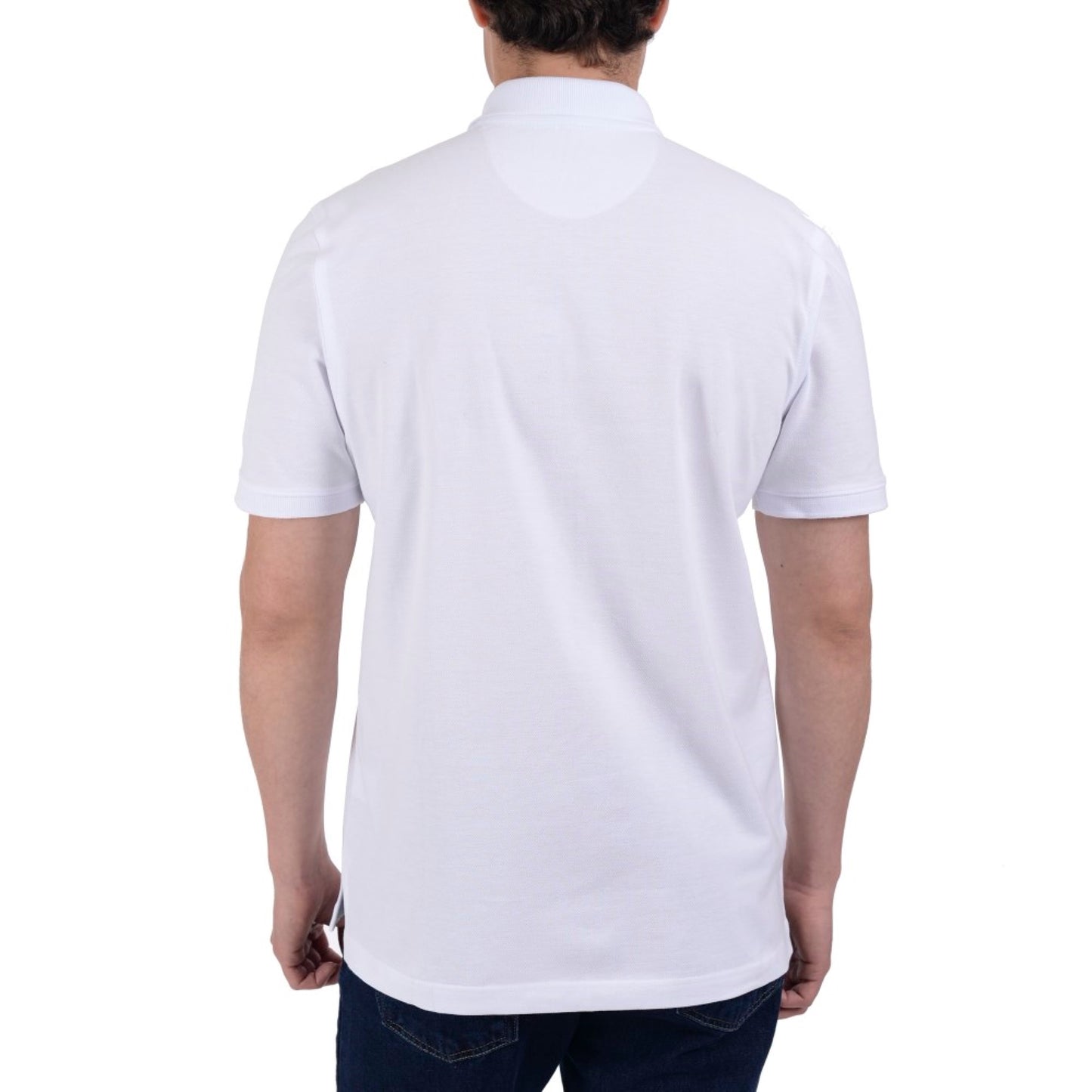 Playera Tipo Polo Yale Manga Corta Regular Fit 6909