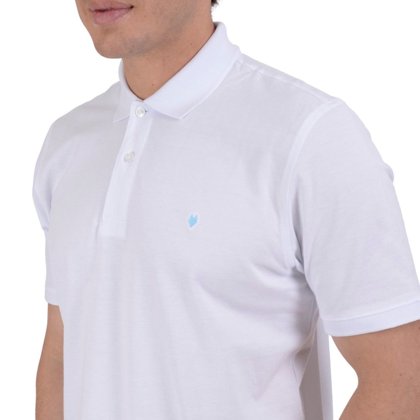 Playera Tipo Polo Yale Manga Corta Regular Fit 6909
