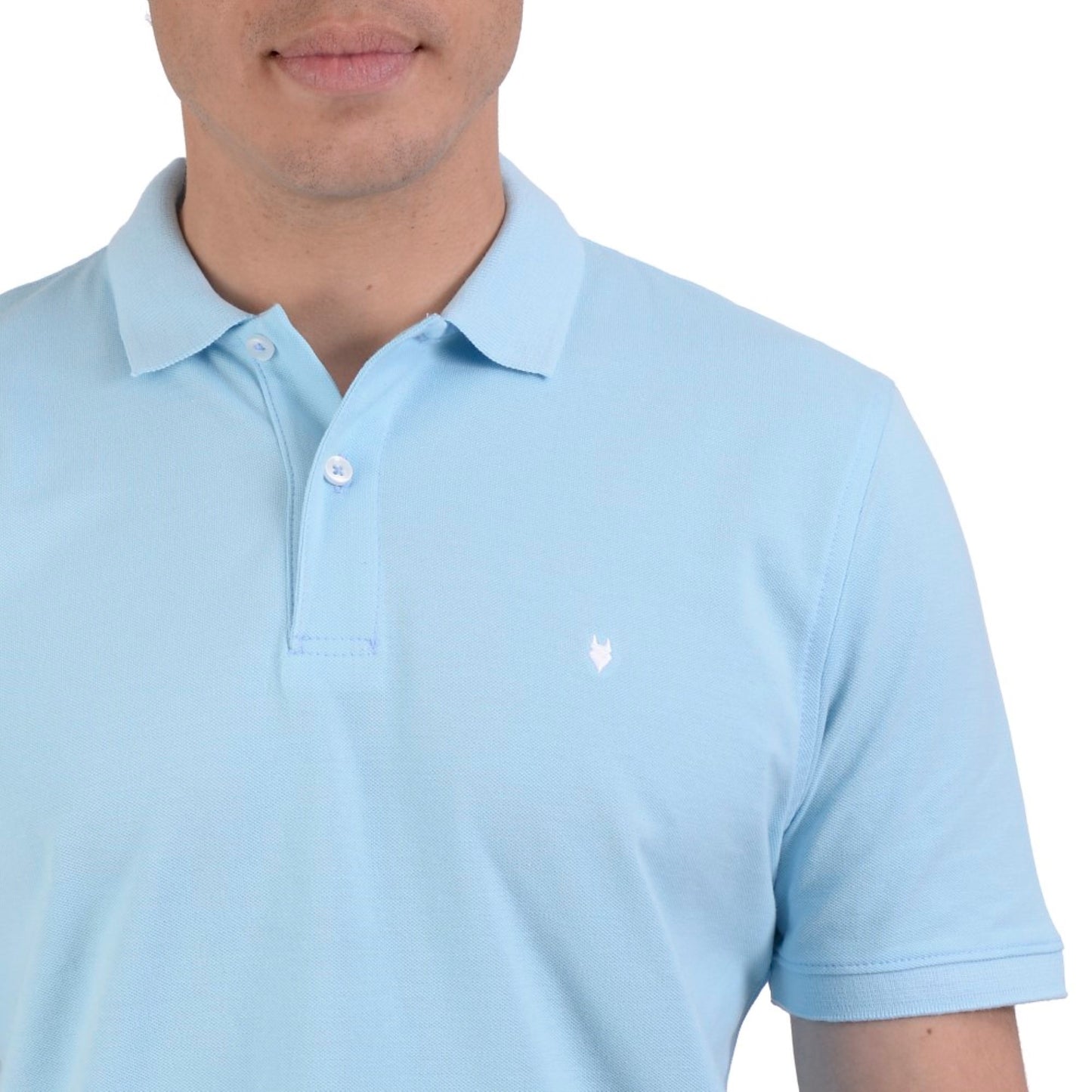 Playera Tipo Polo Yale Manga Corta Regular Fit 6909