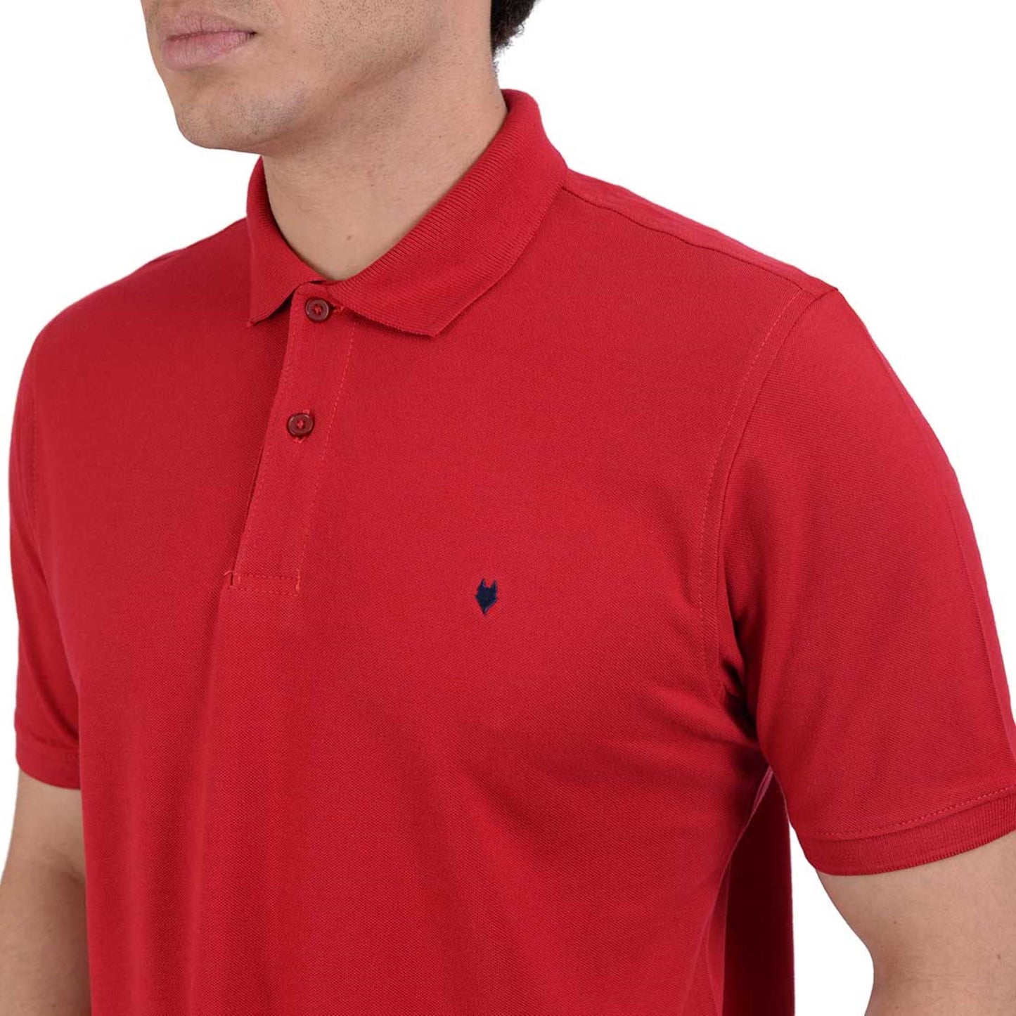 Playera Tipo Polo Yale Manga Corta Regular Fit 6909