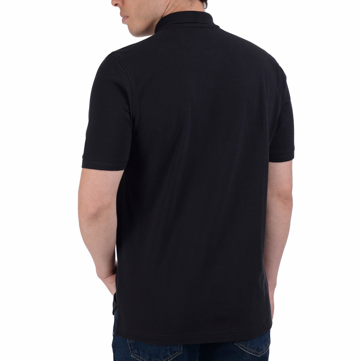 Playera Tipo Polo Yale Manga Corta Regular Fit 6909