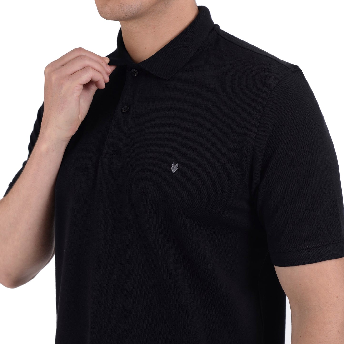 Playera Tipo Polo Yale Manga Corta Regular Fit 6909