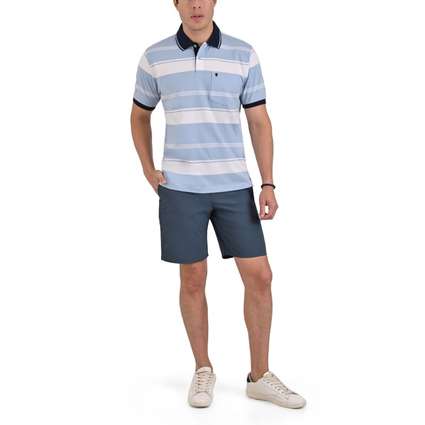 Playera Yale Cuello Polo Regular Fit 7356
