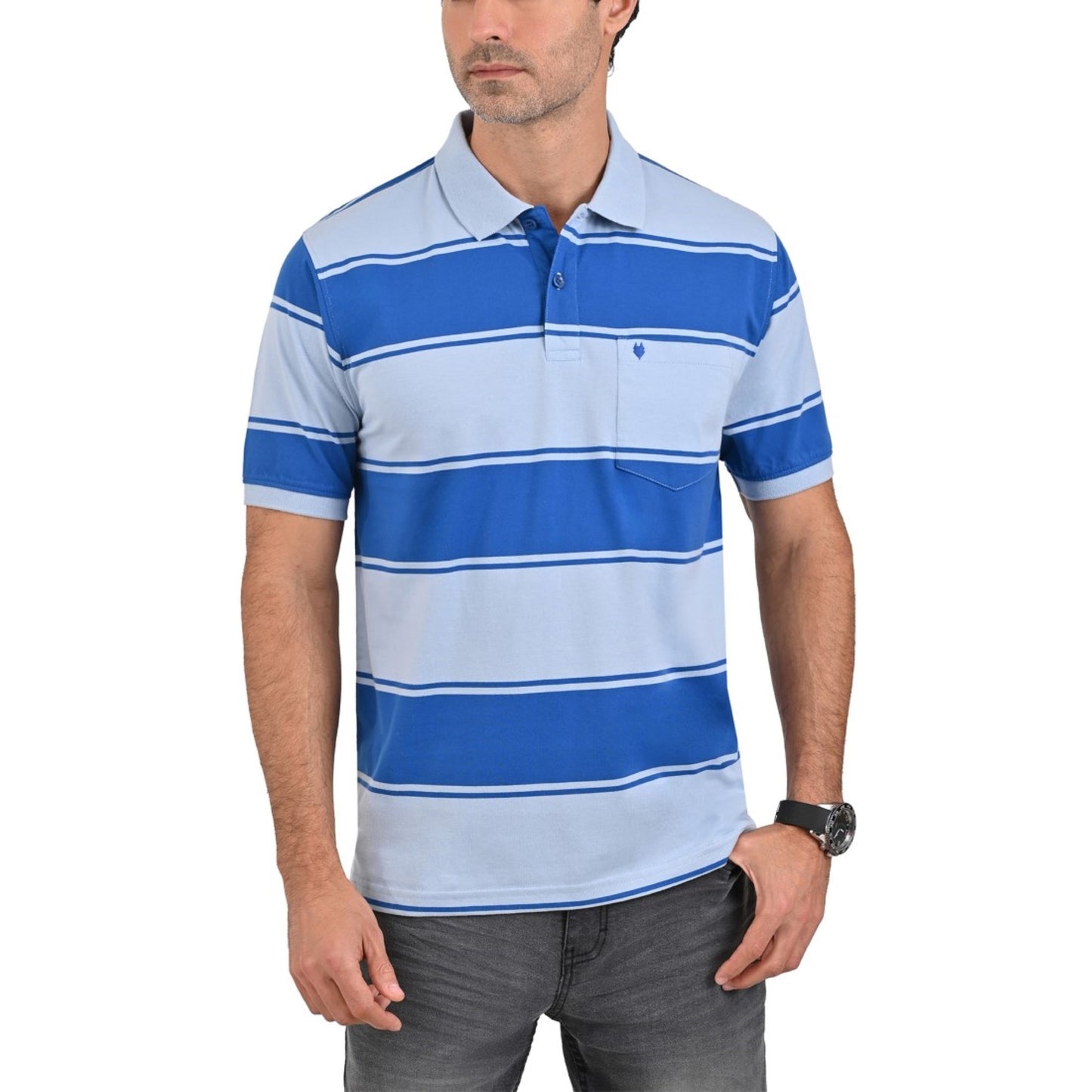 Playera Yale Cuello Polo Regular Fit 7363