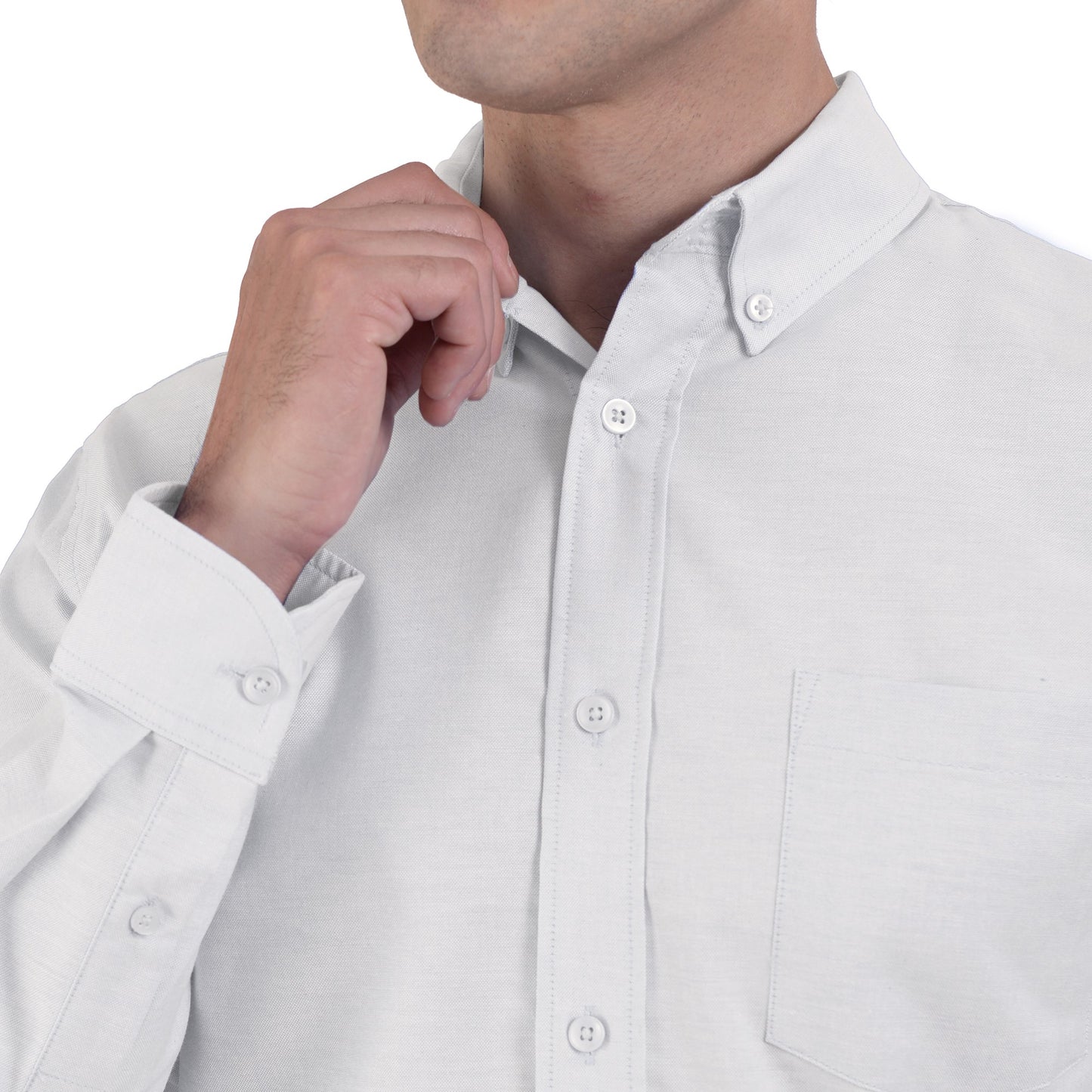 Camisa Casual Yale Manga Larga Tela Oxford Regular Fit 3216
