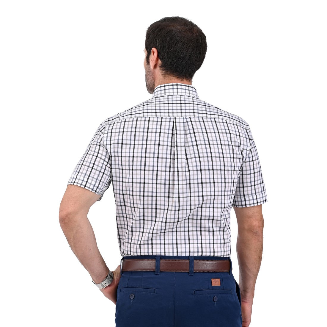 Camisa Buckingham Regular Fit Botton Down 3084