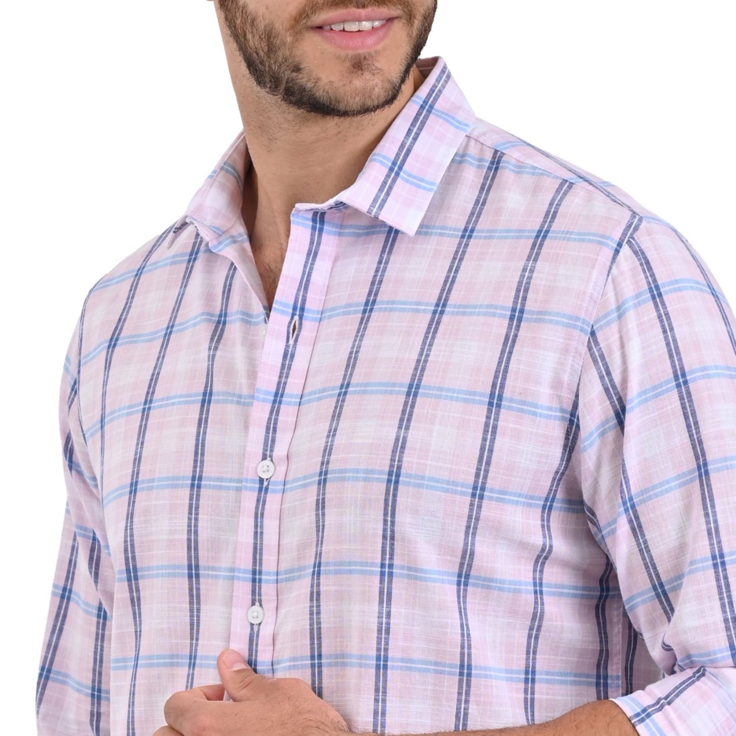 Camisa Supply Slim Fit Manga Larga 3707