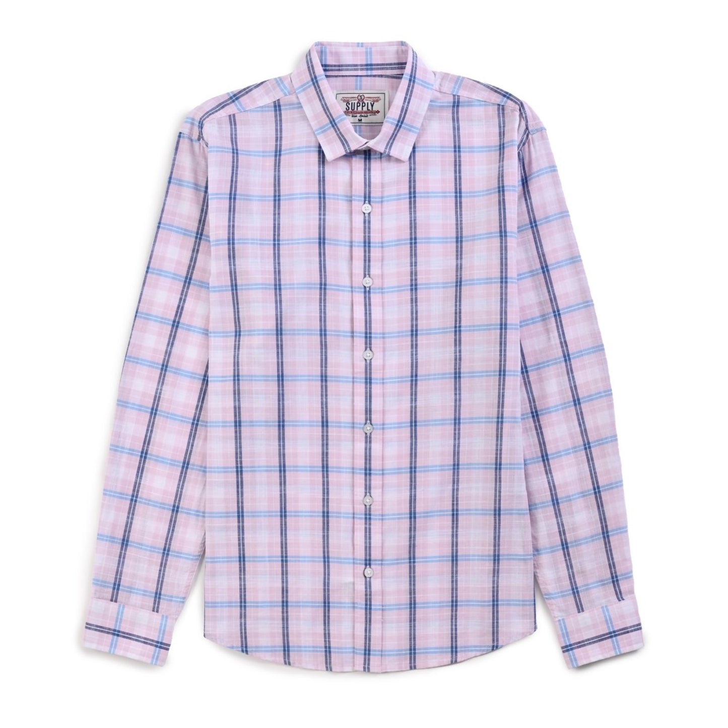 Camisa Supply Slim Fit Manga Larga 3707