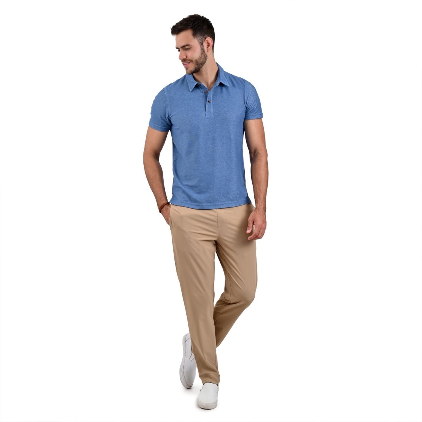 Playera Supply Slim Fit Cuello Tipo Polo 0881