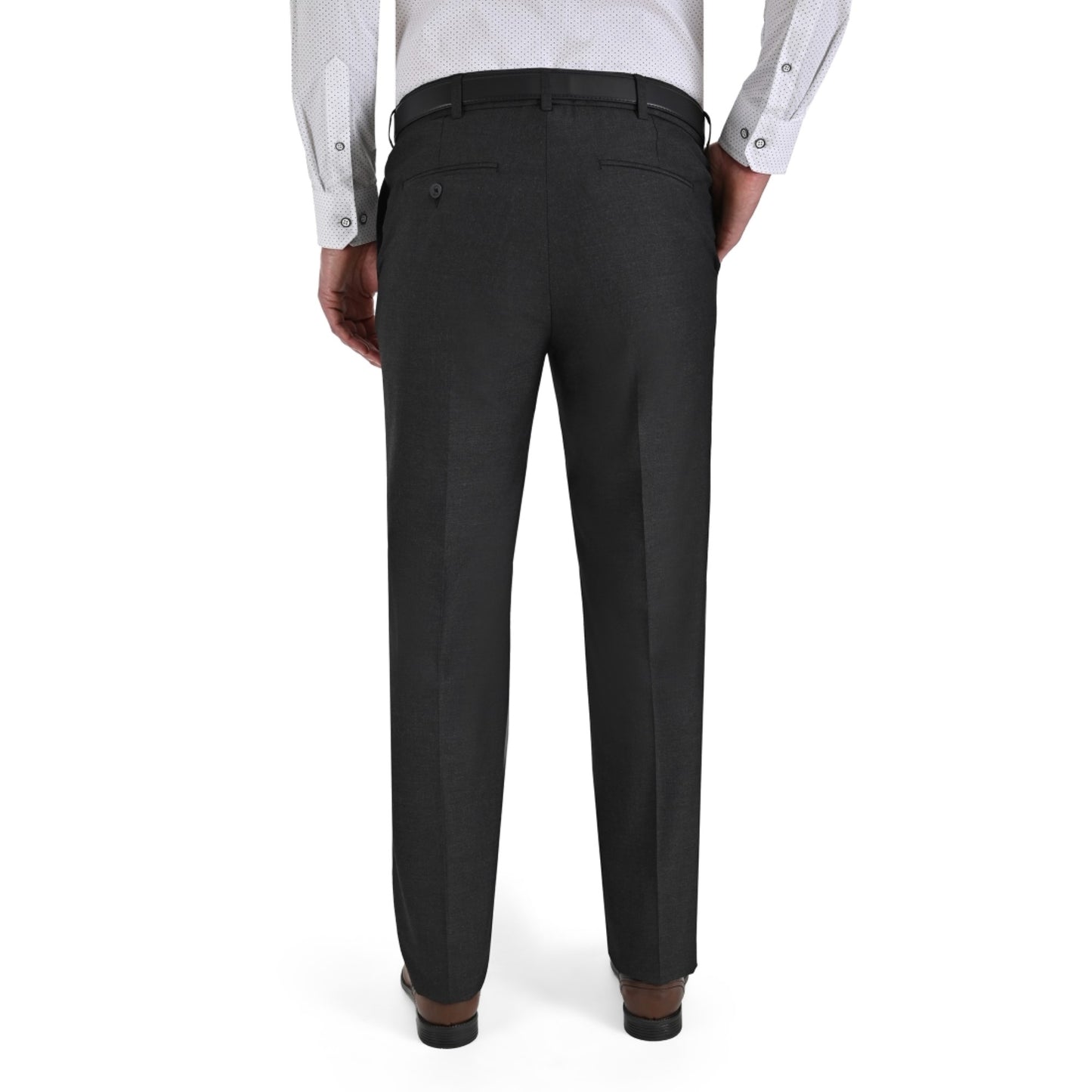 Pantalon de Vestir Sansabelt Slim Fit Cintura Ajustable 1768