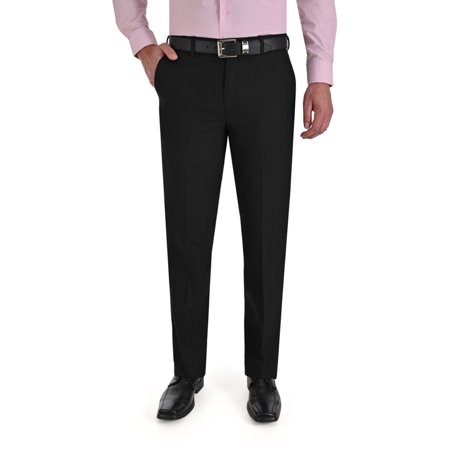 Pantalon de Vestir Sansabelt Slim Fit Cintura Ajustable 1768