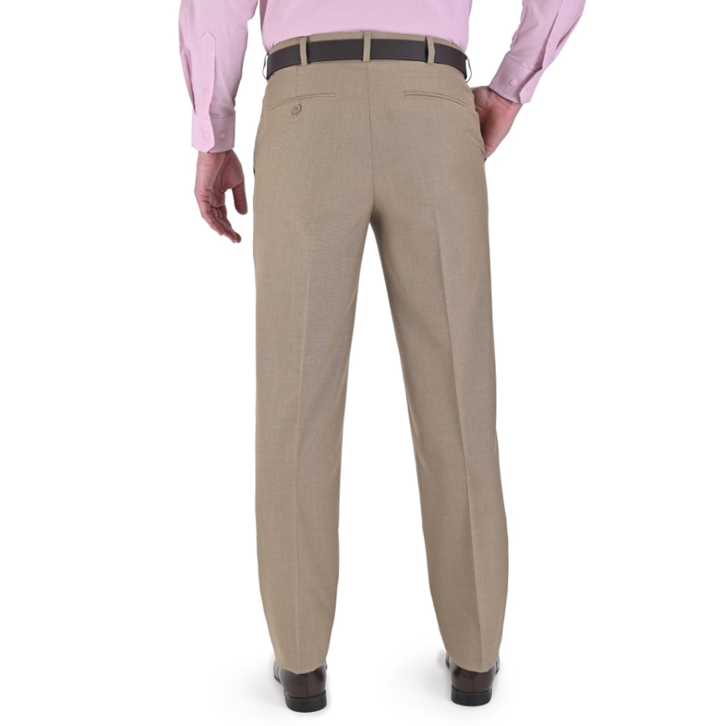 Pantalon de Vestir Sansabelt Slim Fit Cintura Ajustable 1768