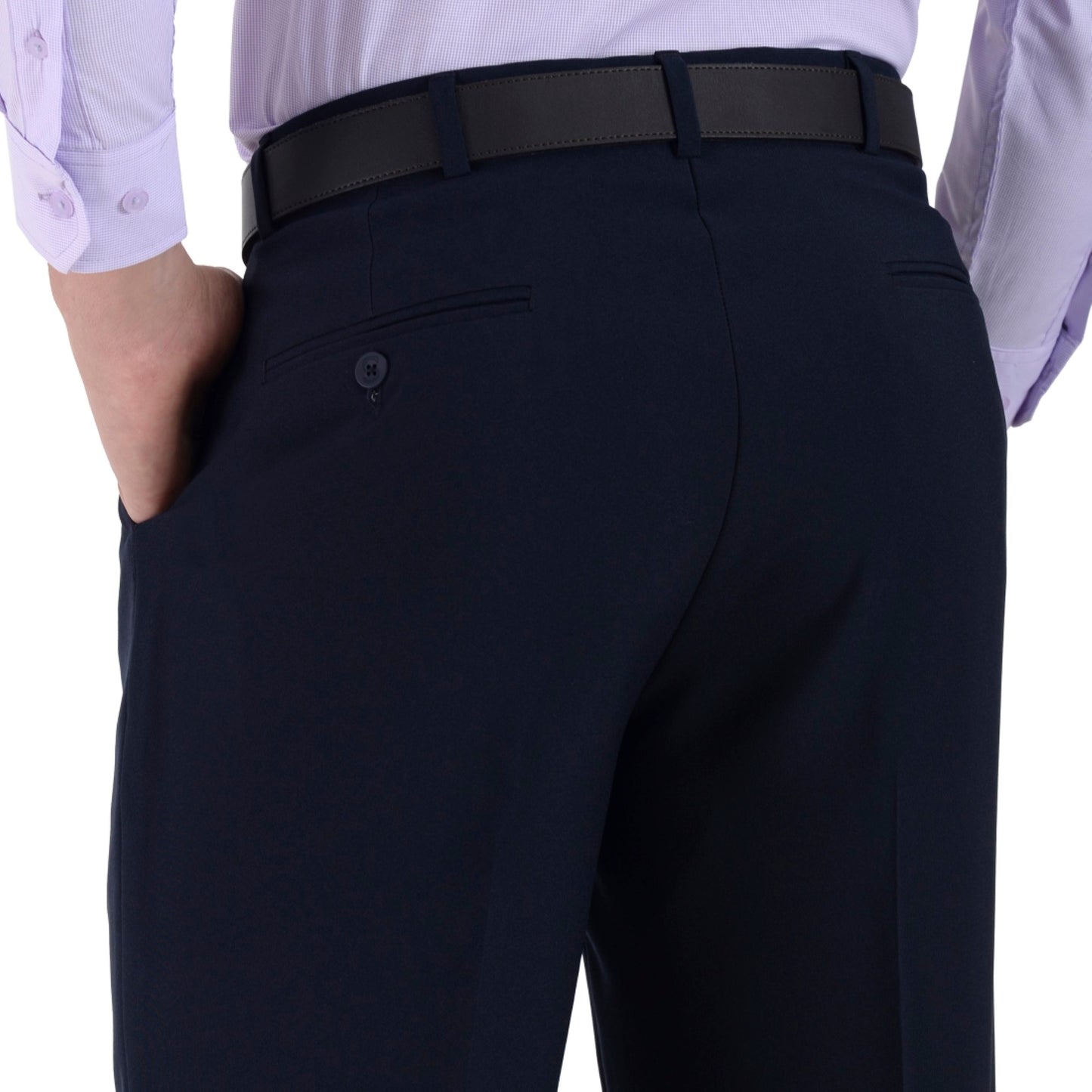 Pantalón de Vestir Sansabelt Regular Fit Con Pinzas Q020