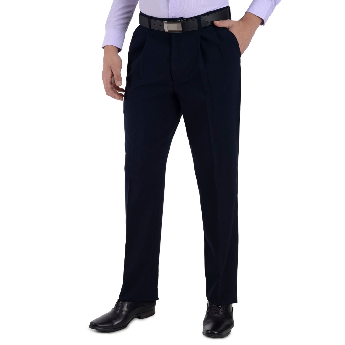 Pantalón de Vestir Sansabelt Regular Fit Con Pinzas Q020