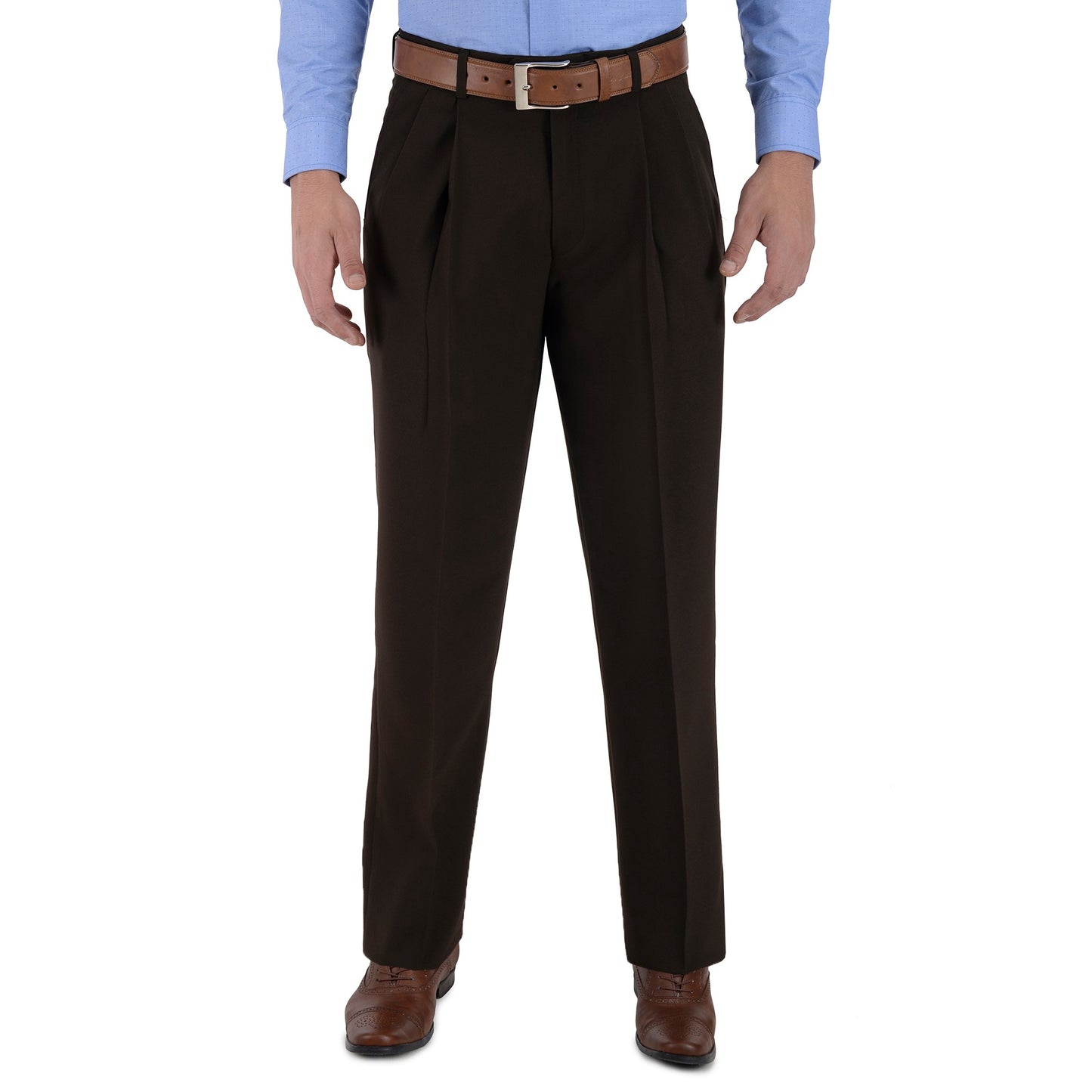 Pantalón de Vestir Sansabelt Regular Fit Con Pinzas Q020