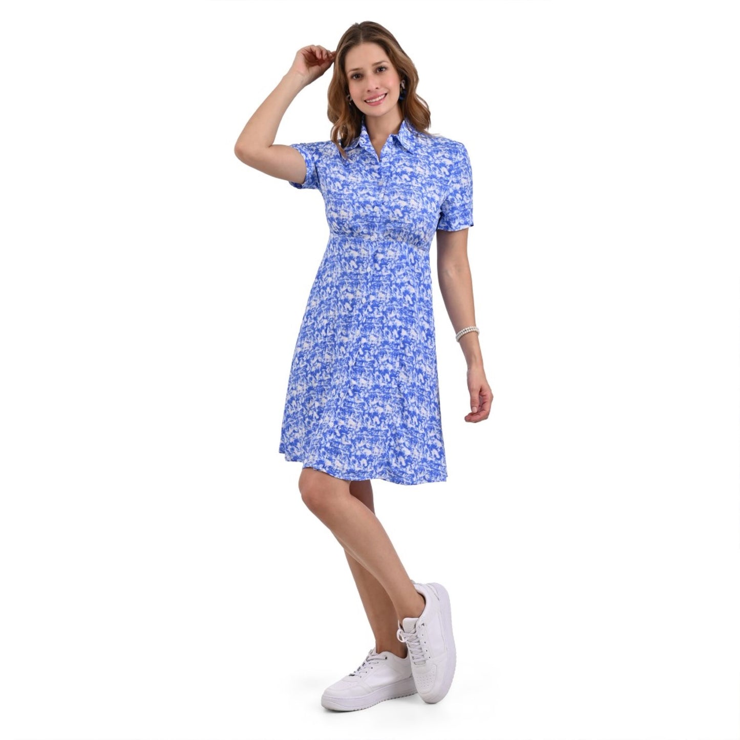 Vestido Manga Corta Supply Woman Camisero 2512
