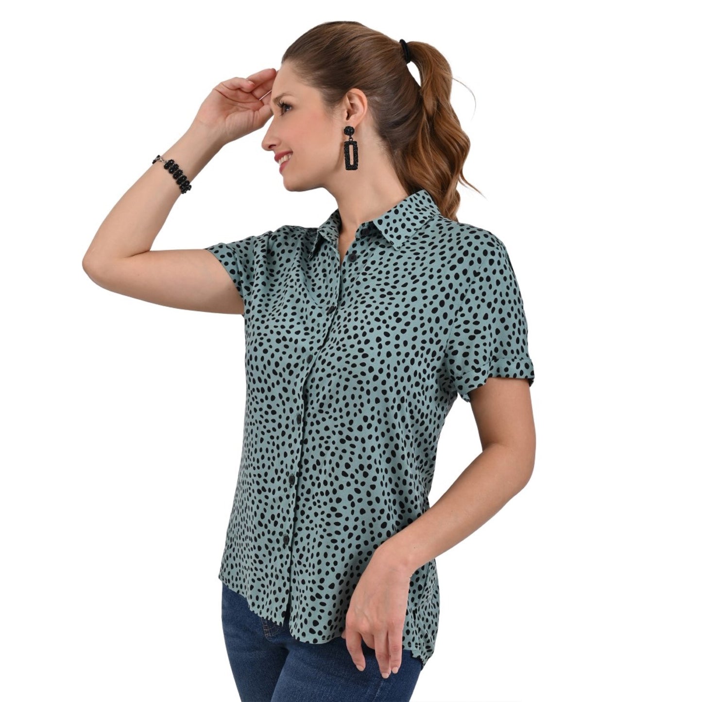 Blusa Supply Woman Manga Corta Camisera 2507