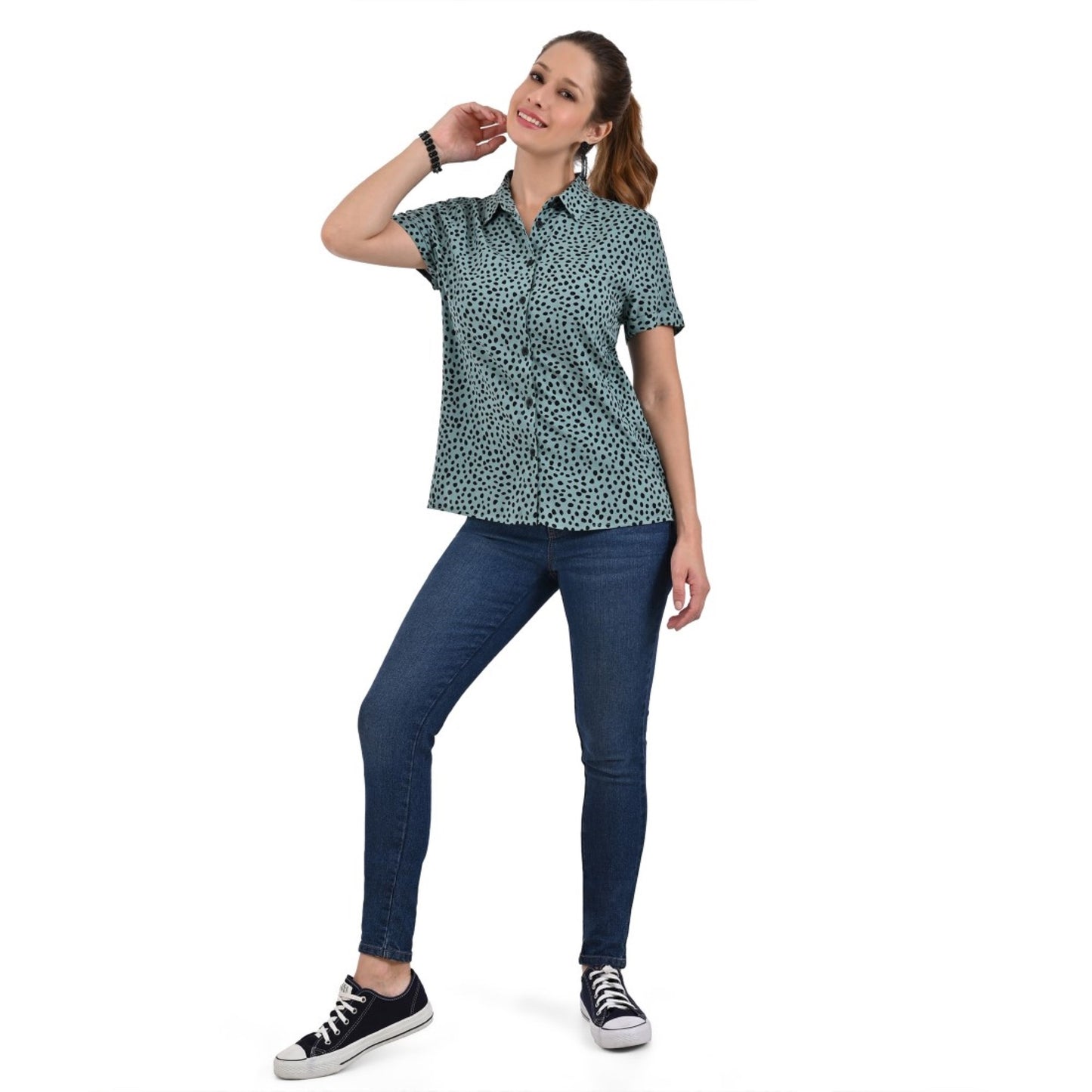 Blusa Supply Woman Manga Corta Camisera 2507