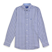 Camisa Yale Para Caballero Manga Larga Regular Fit 4742 Azul Rey