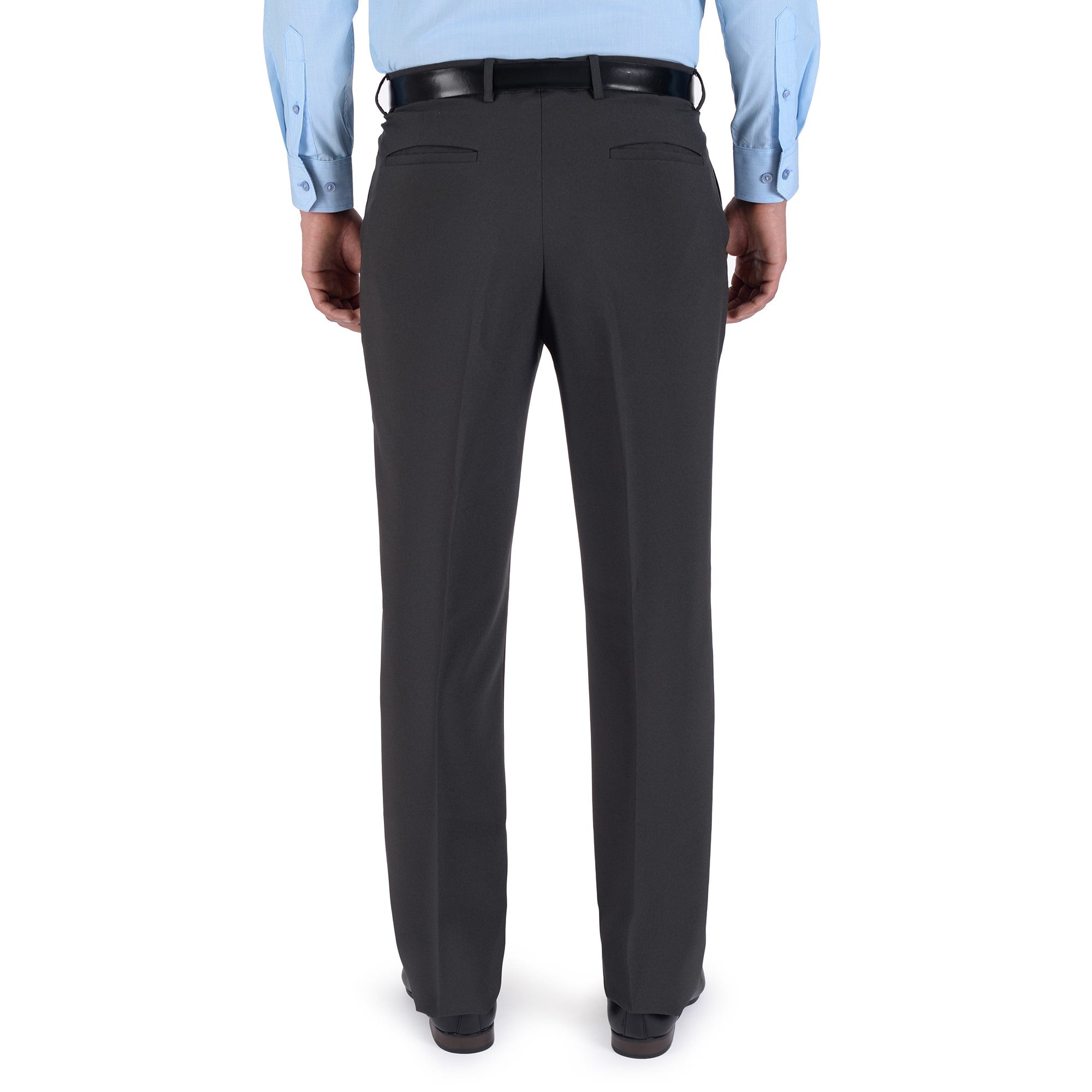 Pantalón de Vestir Sin Pinzas Classic Fit