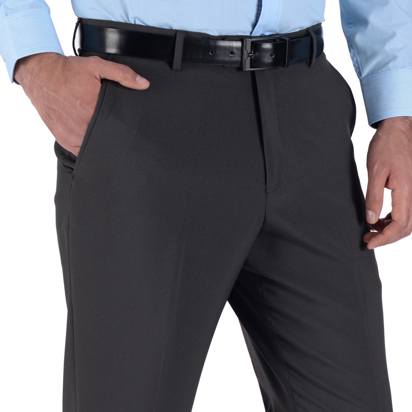 Pantalón Vestir Sin Pinzas Classic Fit