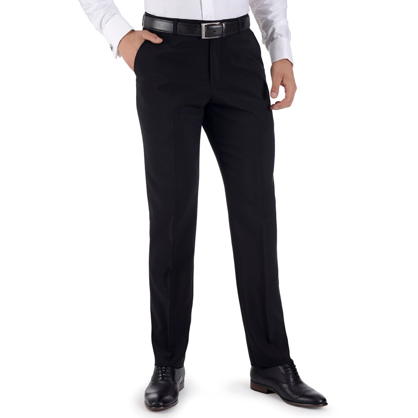 Pantalón Vestir Sin Pinzas Classic Fit