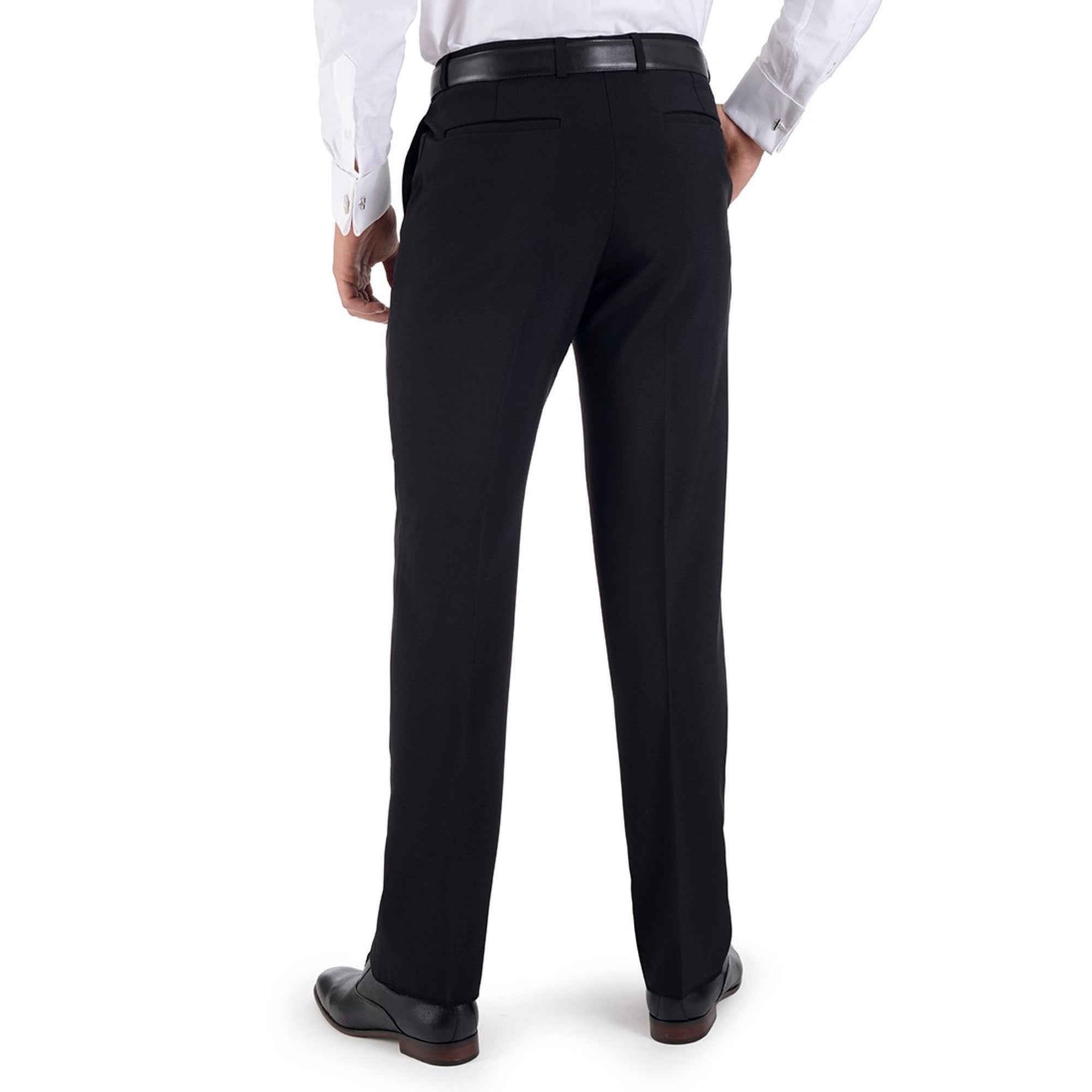 Pantalón de Vestir Sin Pinzas Classic Fit