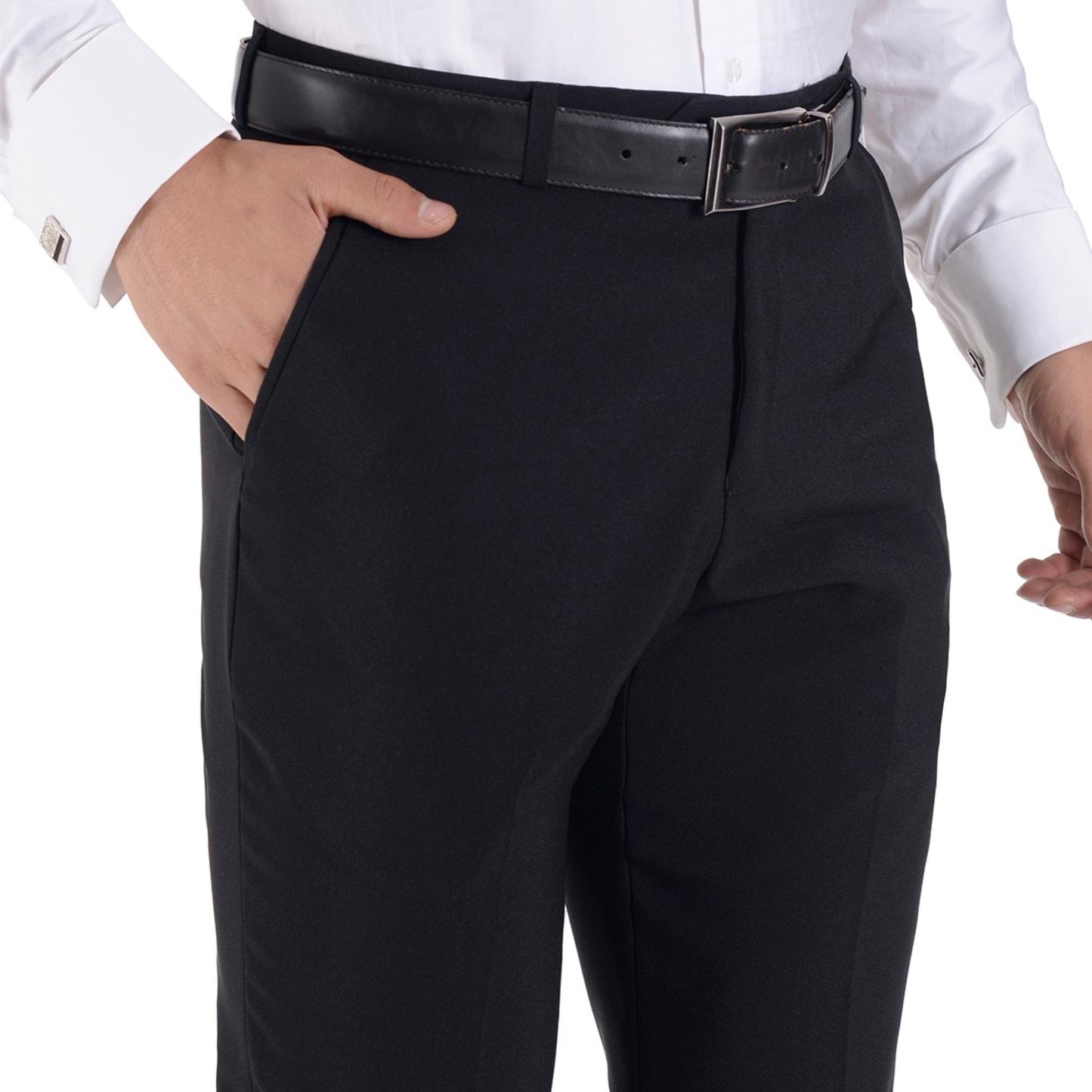Pantalón Vestir Sin Pinzas Classic Fit