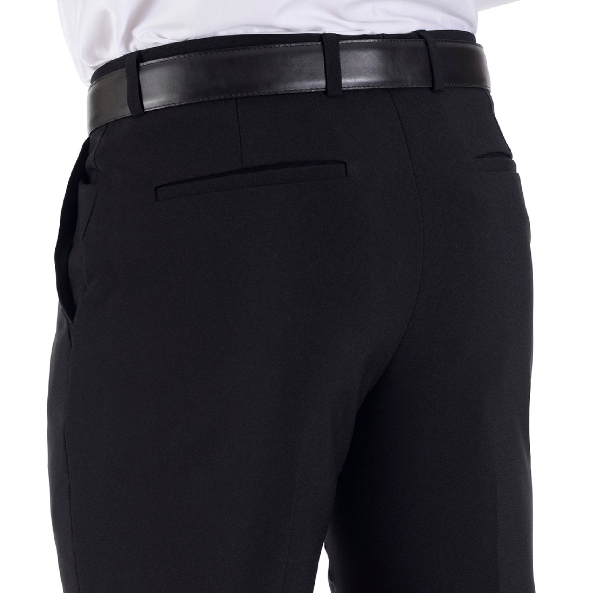 Pantalón de Vestir Sin Pinzas Classic Fit