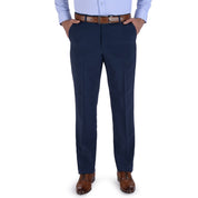 Pantalón de Vestir Sin Pinzas Classic Fit 1268 Azul Zafiro