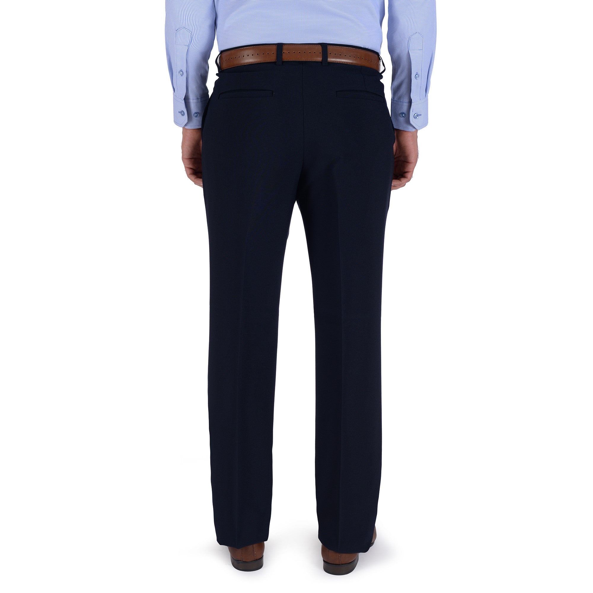 Pantalón de Vestir Sin Pinzas Classic Fit