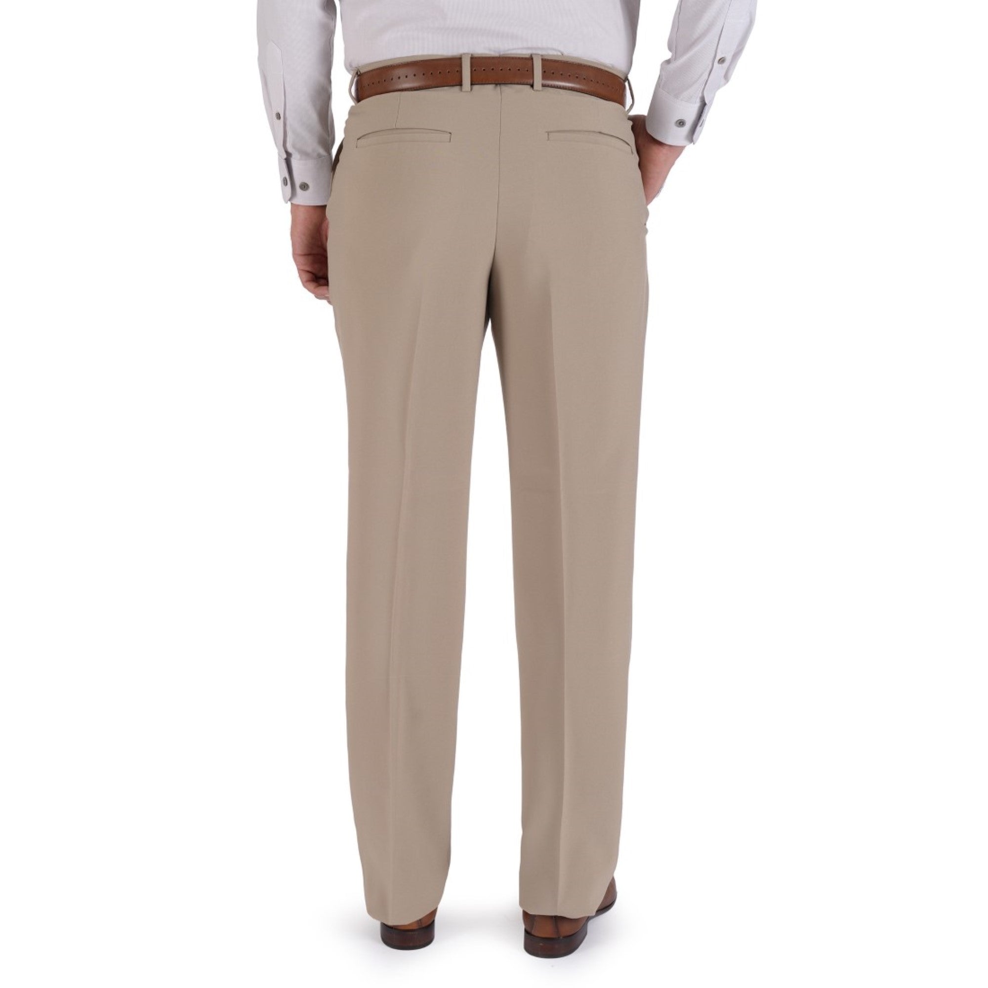 Pantalón de Vestir Sin Pinzas Classic Fit