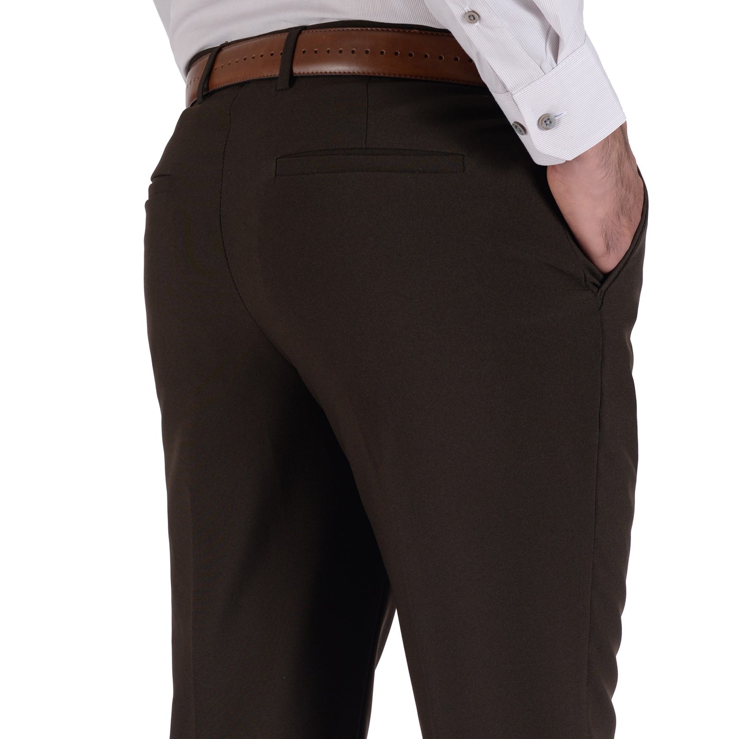 Pantalón Vestir Sin Pinzas Classic Fit