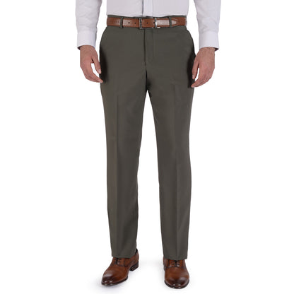 Pantalón Vestir Sin Pinzas Classic Fit